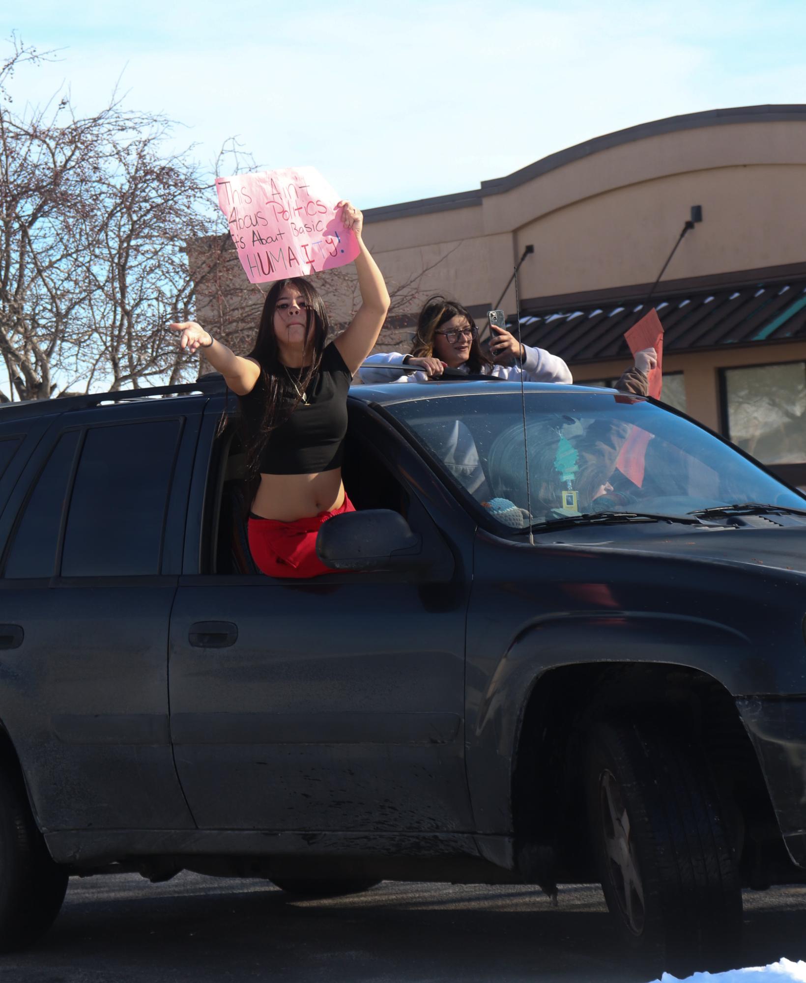 ICE Protest (Photos by Abbie Villarreal)