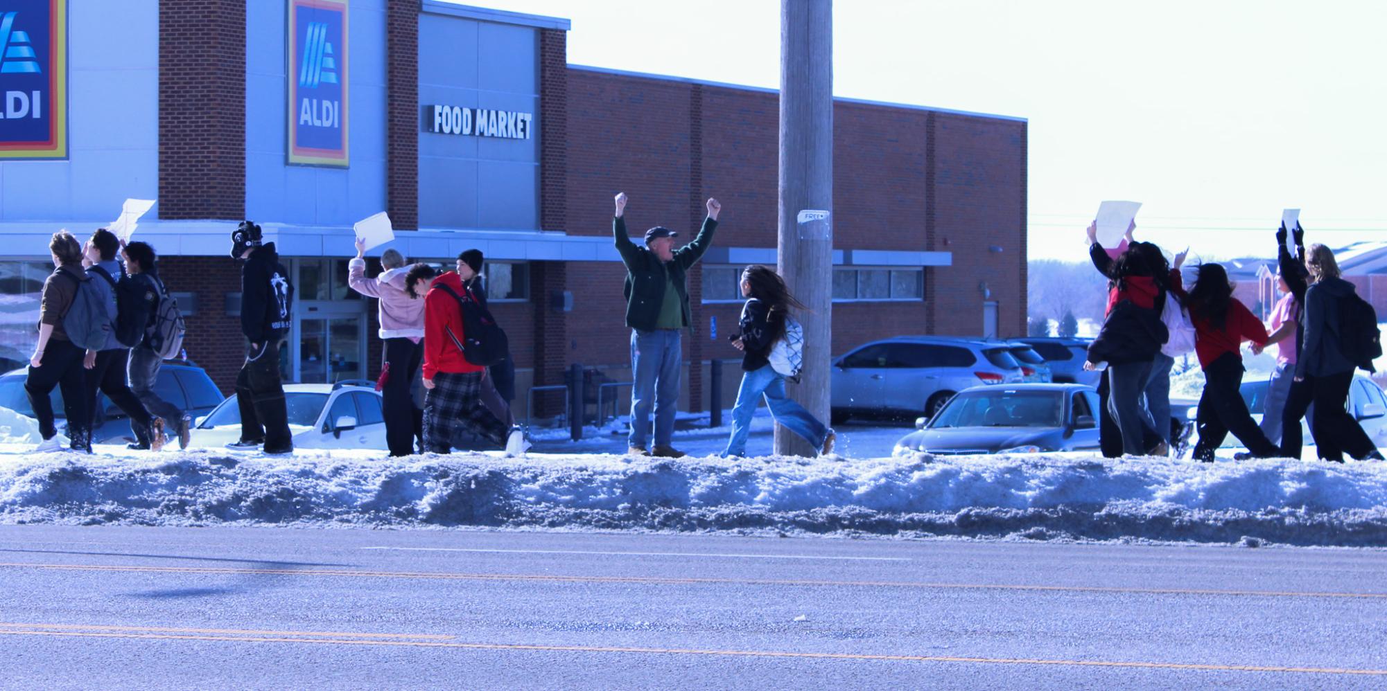 DHS Students Against ICE (Protest) (Photos by Kaci Stephenson)