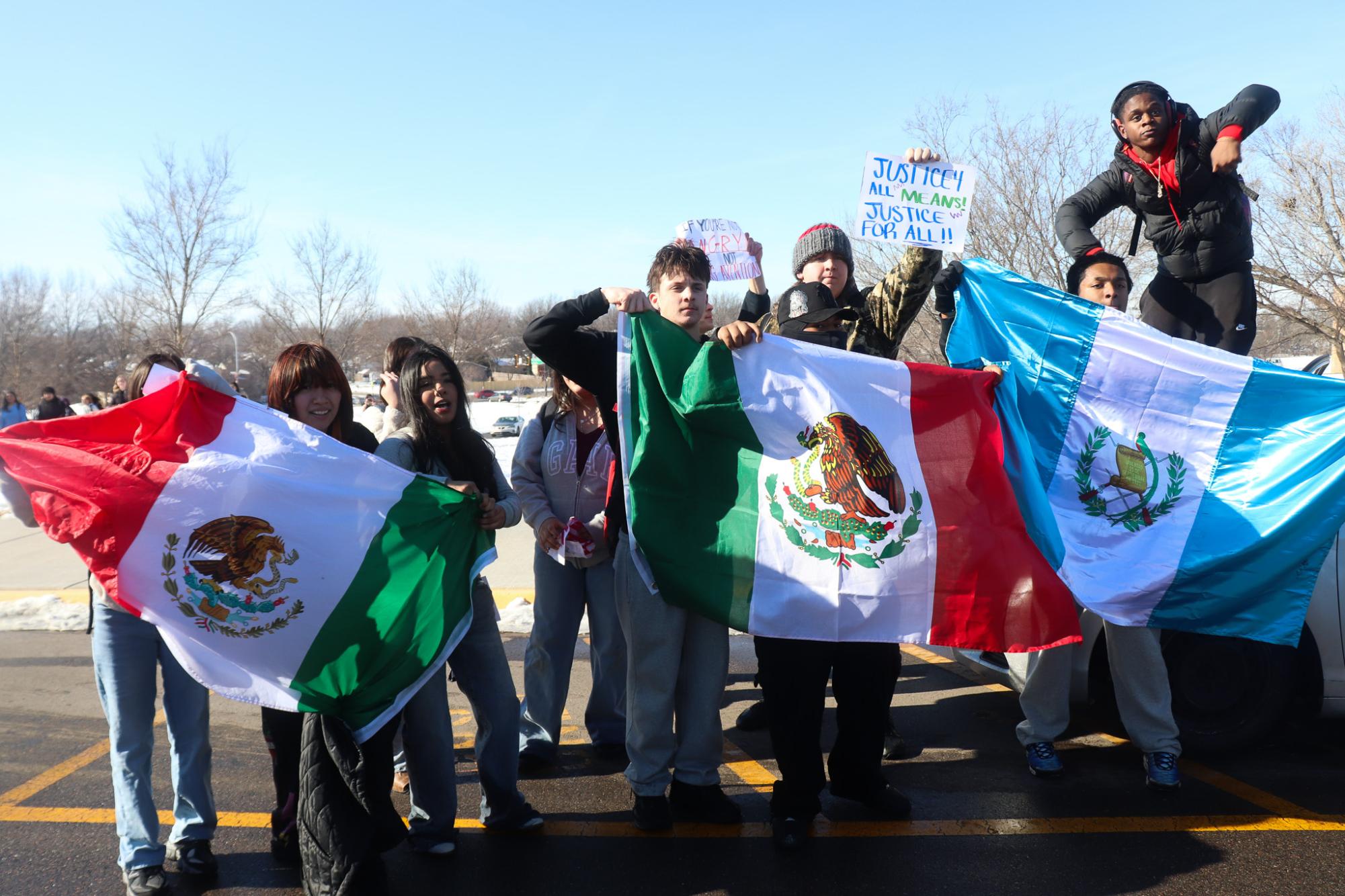ICE Protest (Photos by Abbie Villarreal)