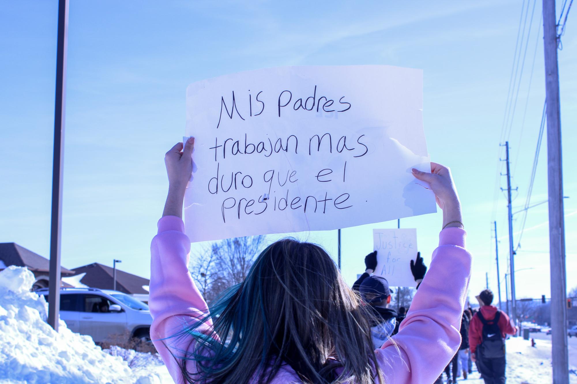 DHS Students Against ICE (Protest) (Photos by Kaci Stephenson)