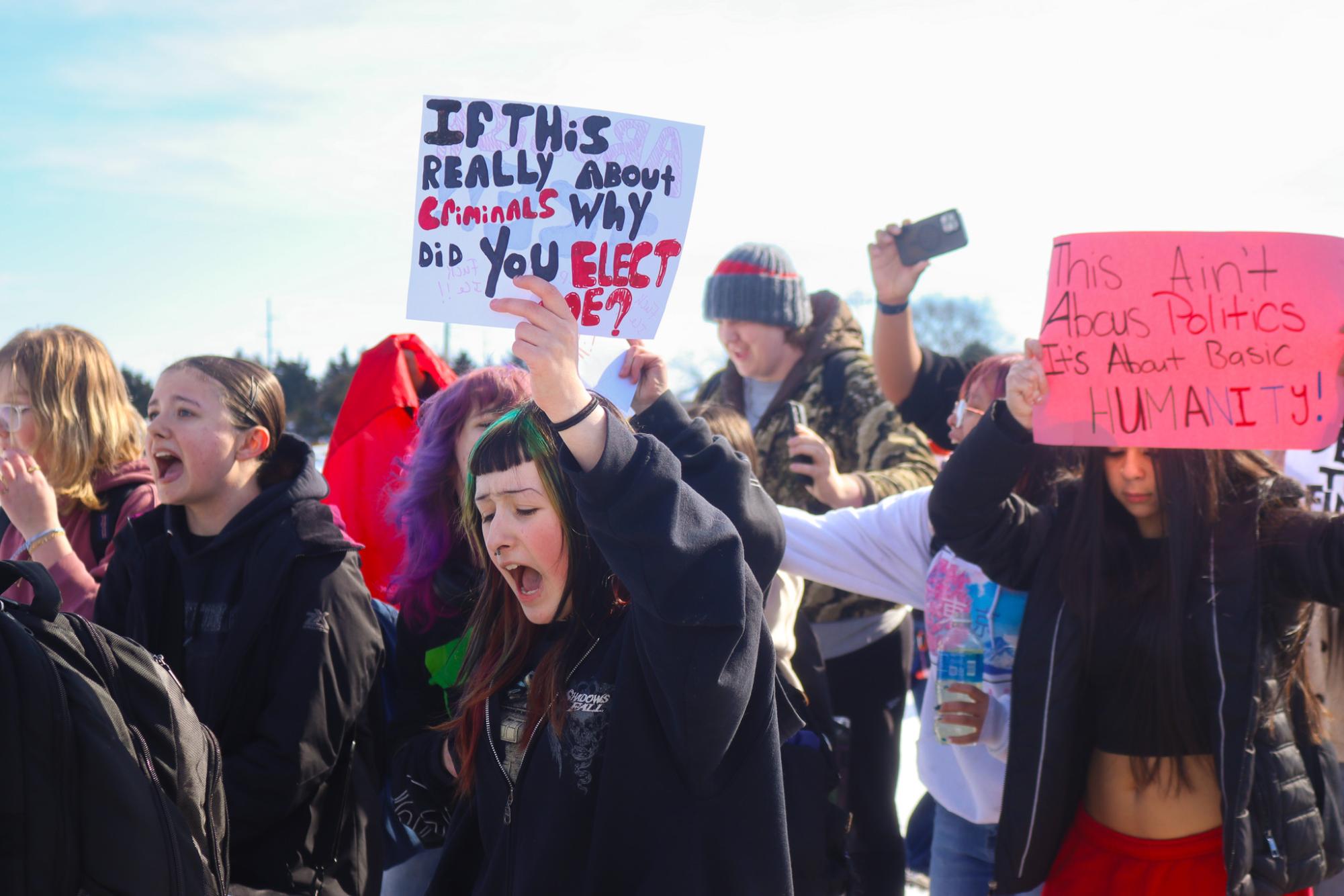 ICE Protest (By Ava Phouangmala)