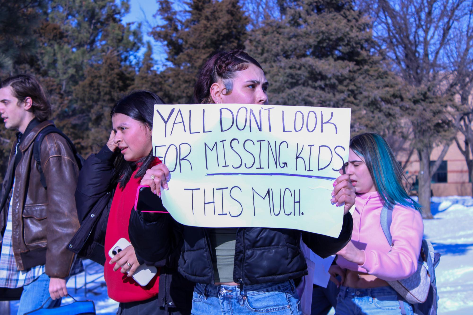 DHS Students Against ICE (Protest) (Photos by Kaci Stephenson)