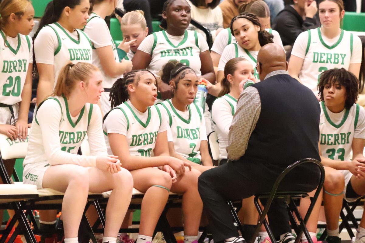 The girls basketball team played and defeated the Valley Center Hornets 63-34.