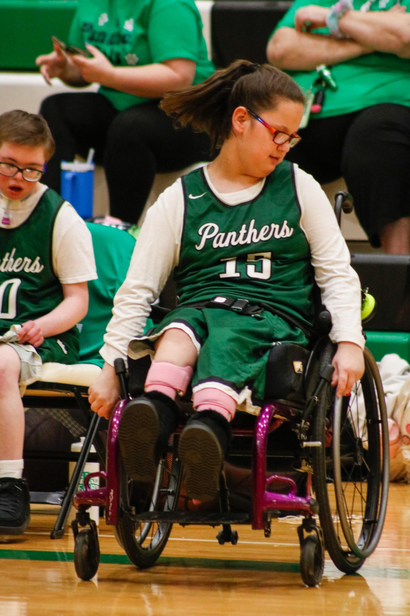 Panther Pals basketball game (Photos my Delainey Stephenson)