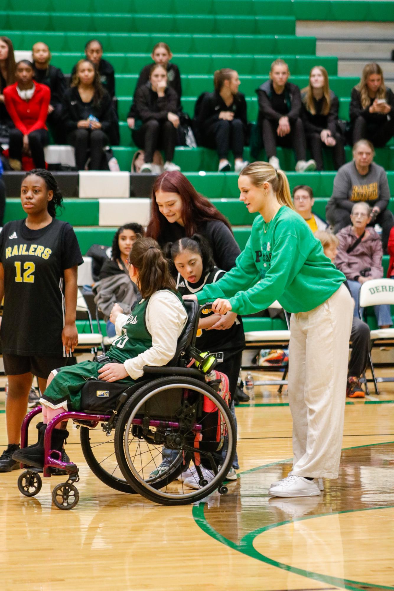 Panther Pals basketball game (Photos my Delainey Stephenson)
