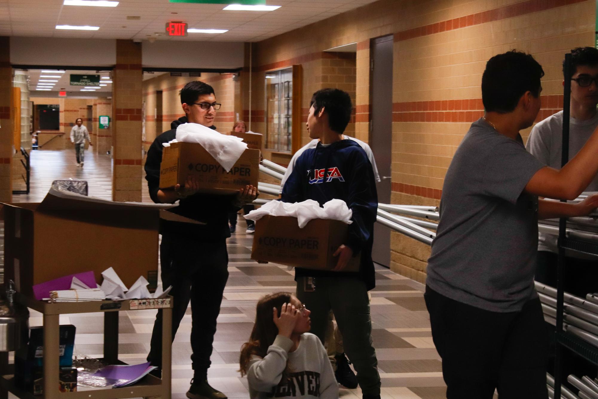 Snowball Prep (Photos by Brianna Santillan)