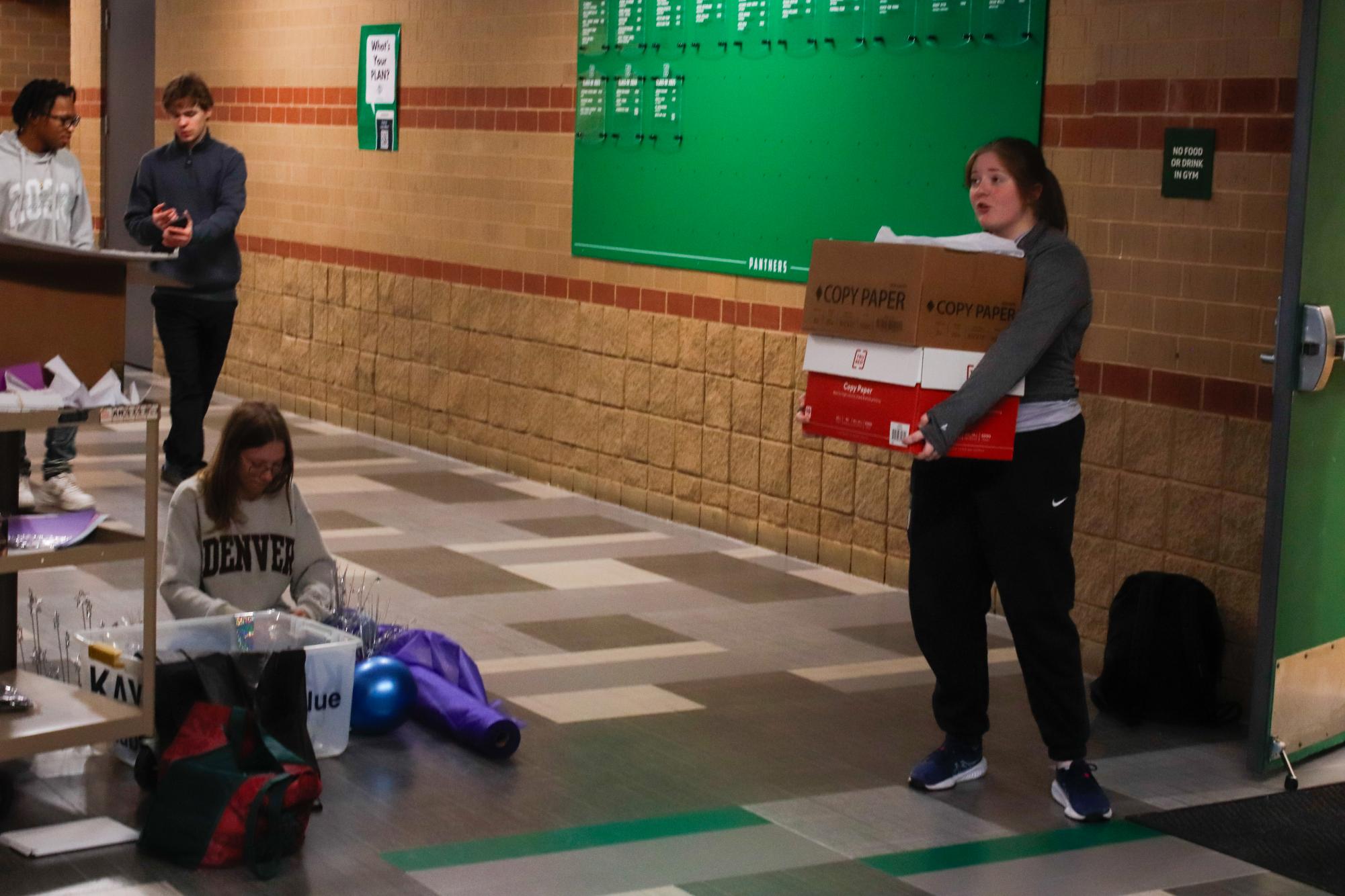Snowball Prep (Photos by Brianna Santillan)