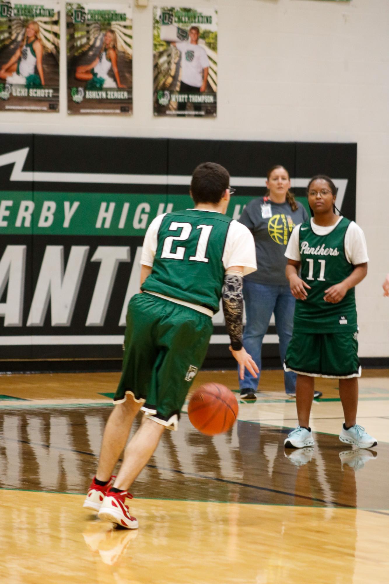 Panther Pals basketball game (Photos my Delainey Stephenson)