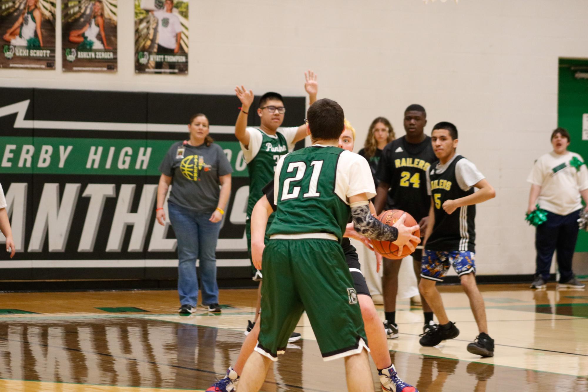 Panther Pals basketball game (Photos my Delainey Stephenson)