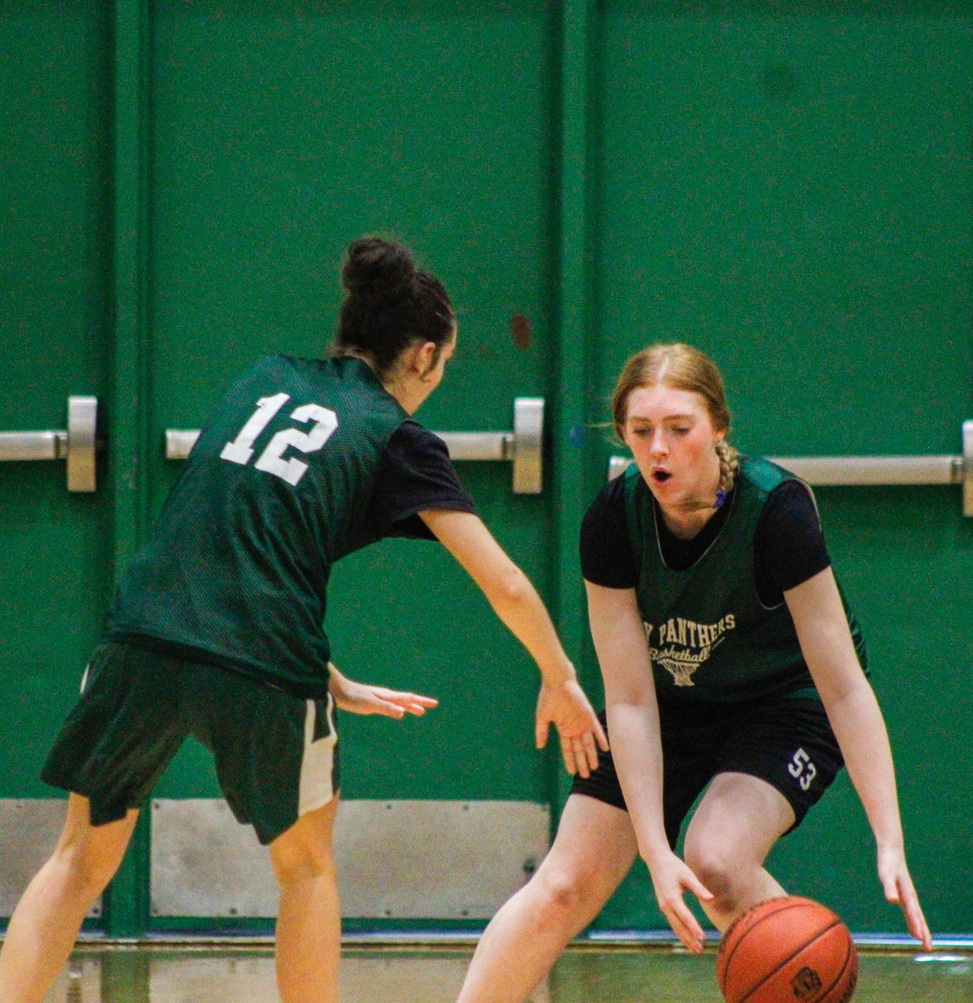 Girls and Boys Basketball Practice (Photos by Isaiah Gabriel)