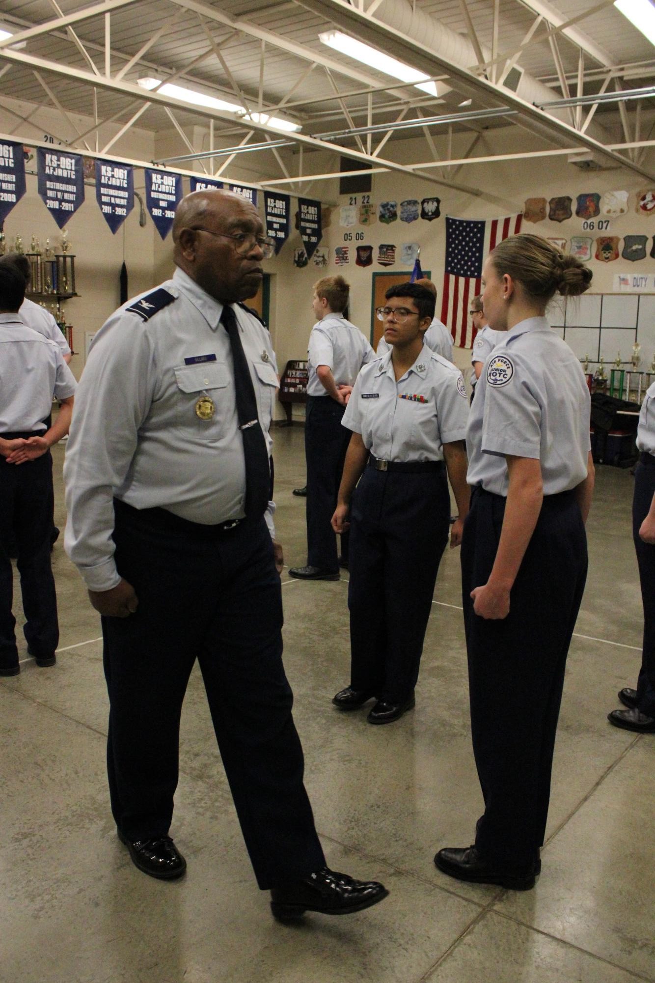 JROTC Uniform Check (Photos by Isadora Colgrove)