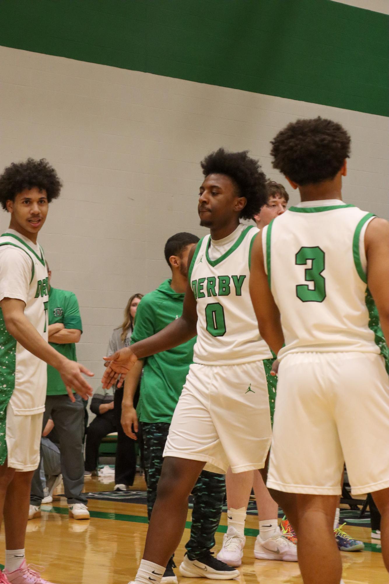 Boys varsity basketball vs. Eisenhower (Photos by Delainey Stephenson)