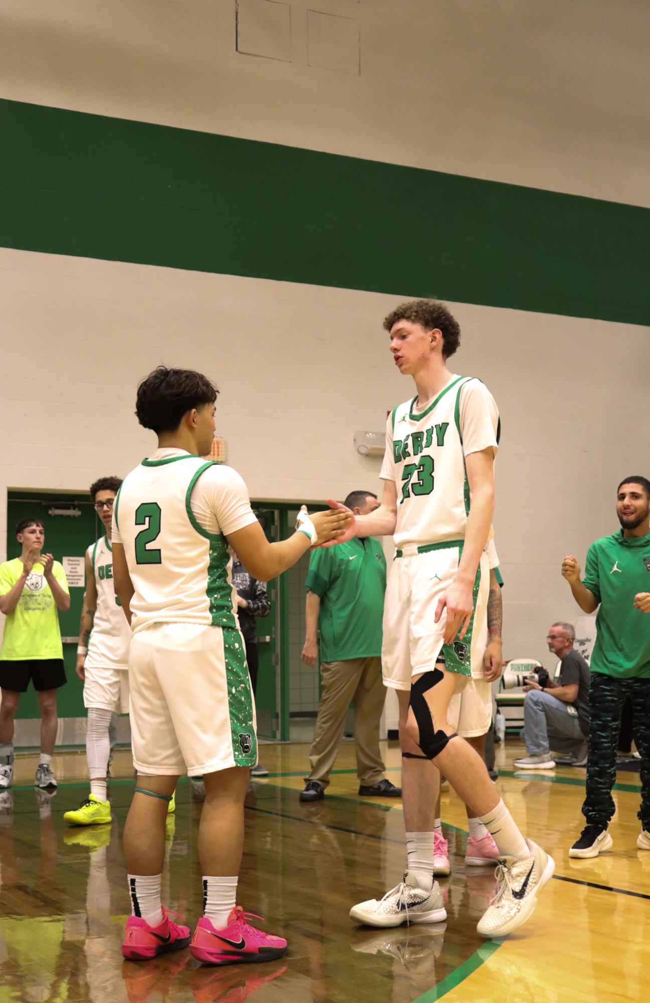 Boys varsity basketball vs. Eisenhower (Photos by Delainey Stephenson)