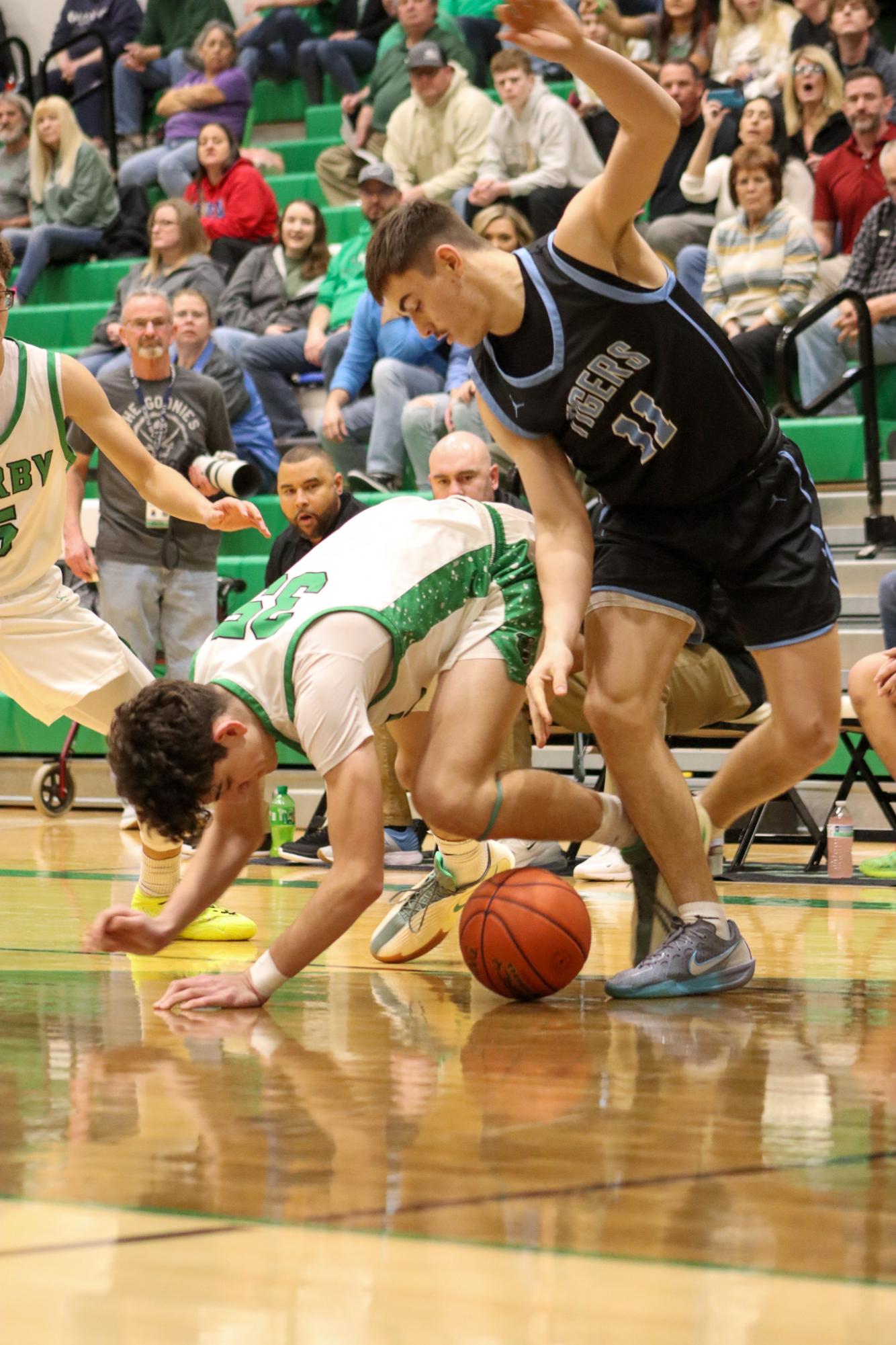 Boys varsity basketball vs. Eisenhower (Photos by Delainey Stephenson)