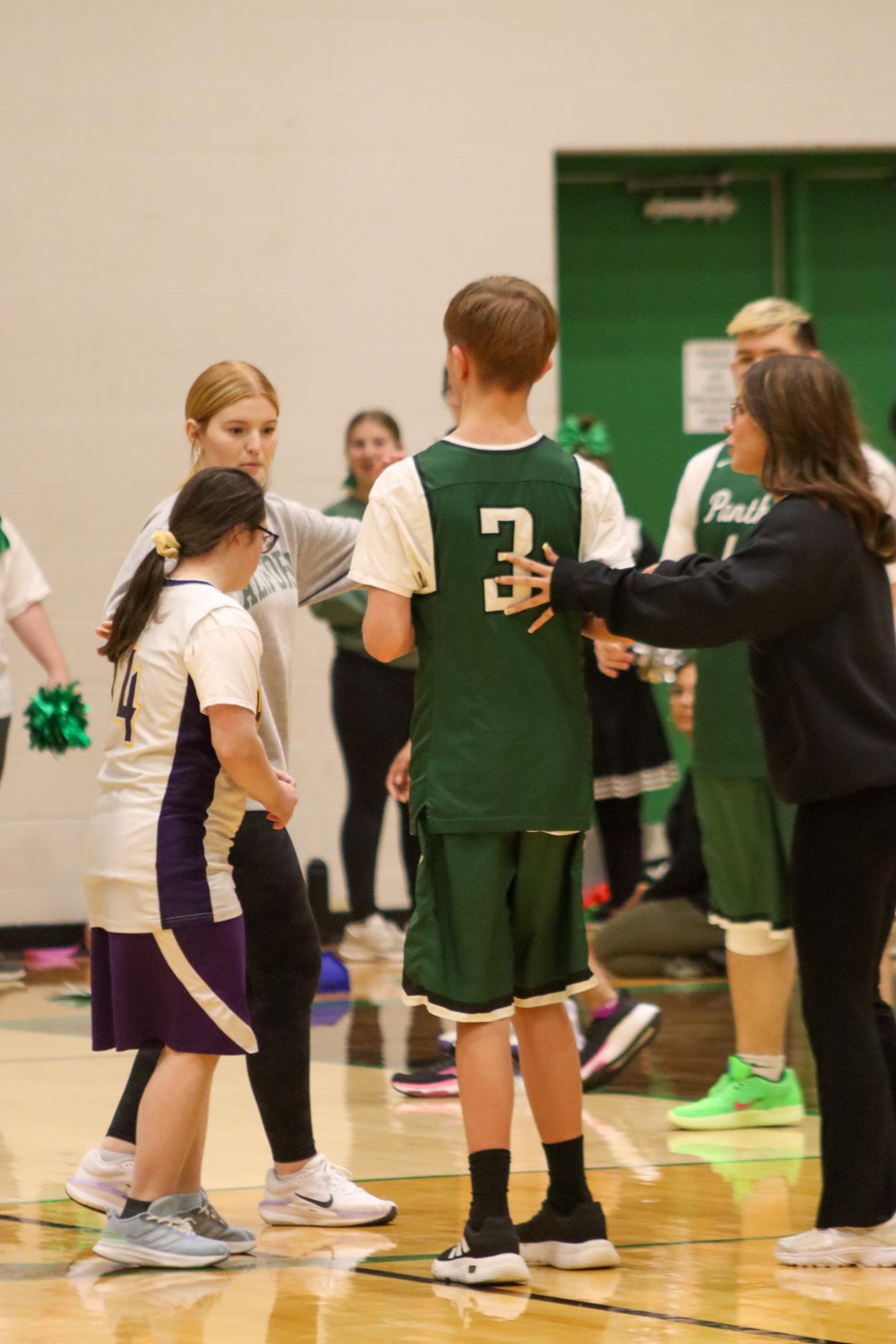 Panther pals basketball (Photos by Delainey Stephenson)