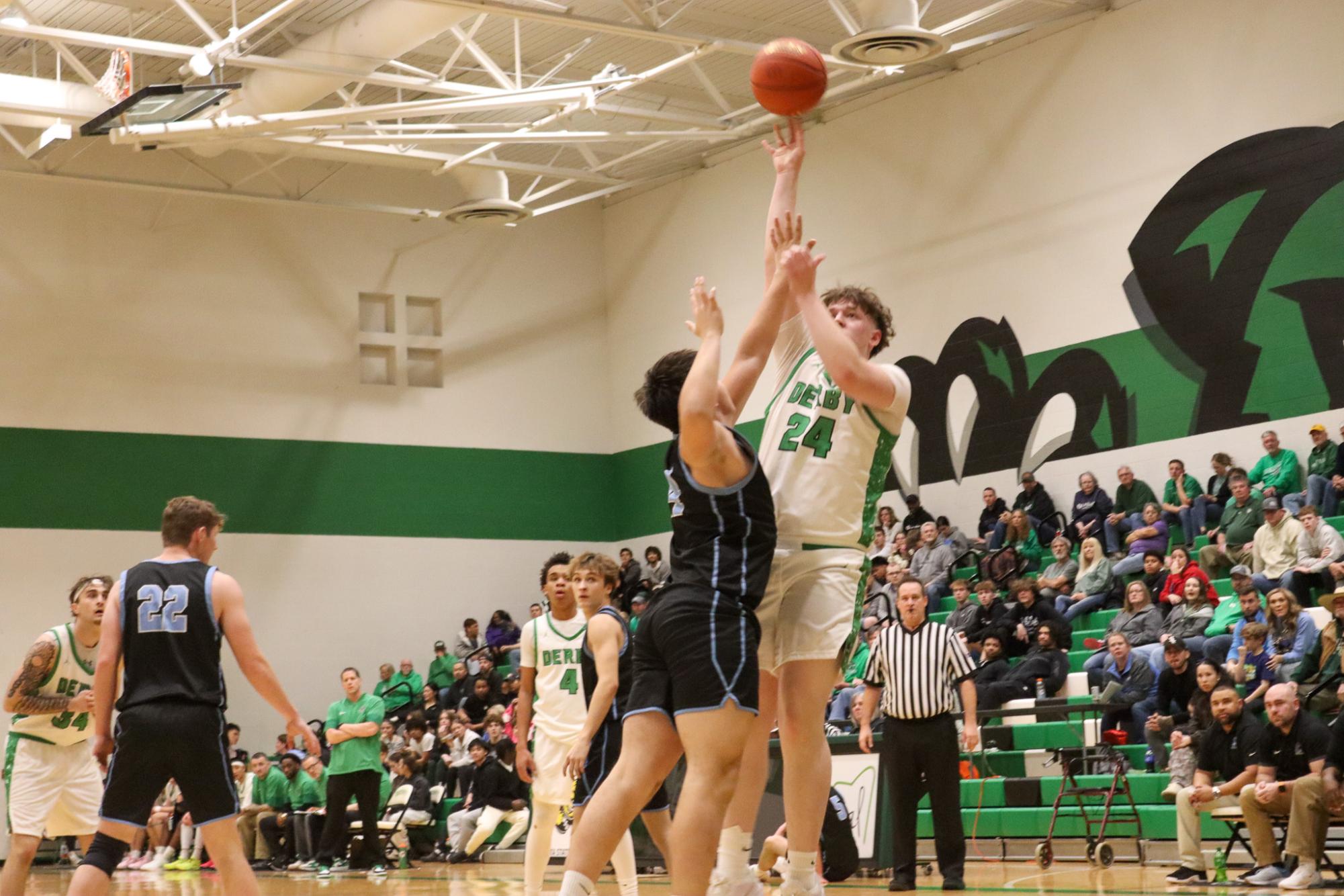 Boys varsity basketball vs. Eisenhower (Photos by Delainey Stephenson)