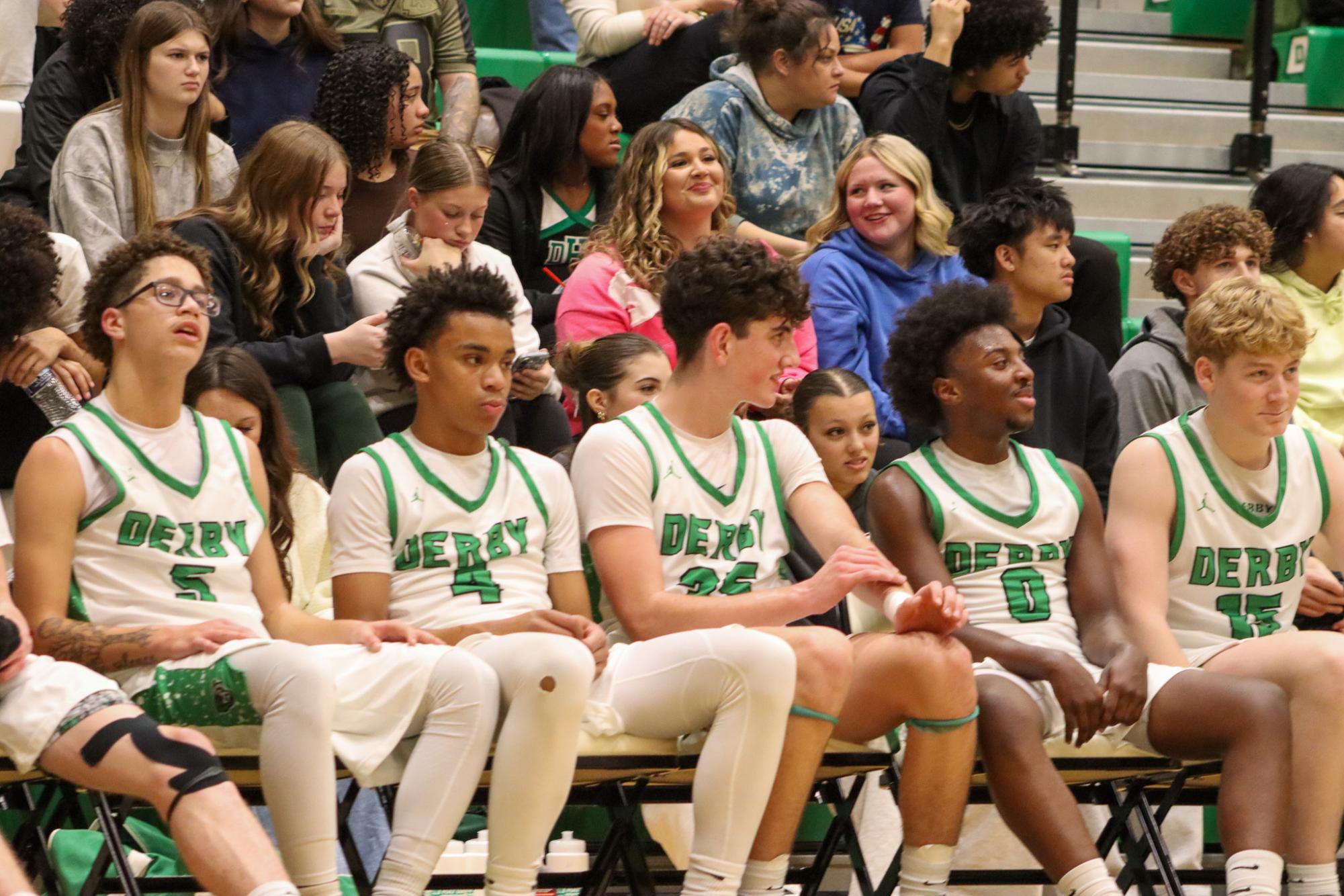 Boys varsity basketball vs. Eisenhower (Photos by Delainey Stephenson)
