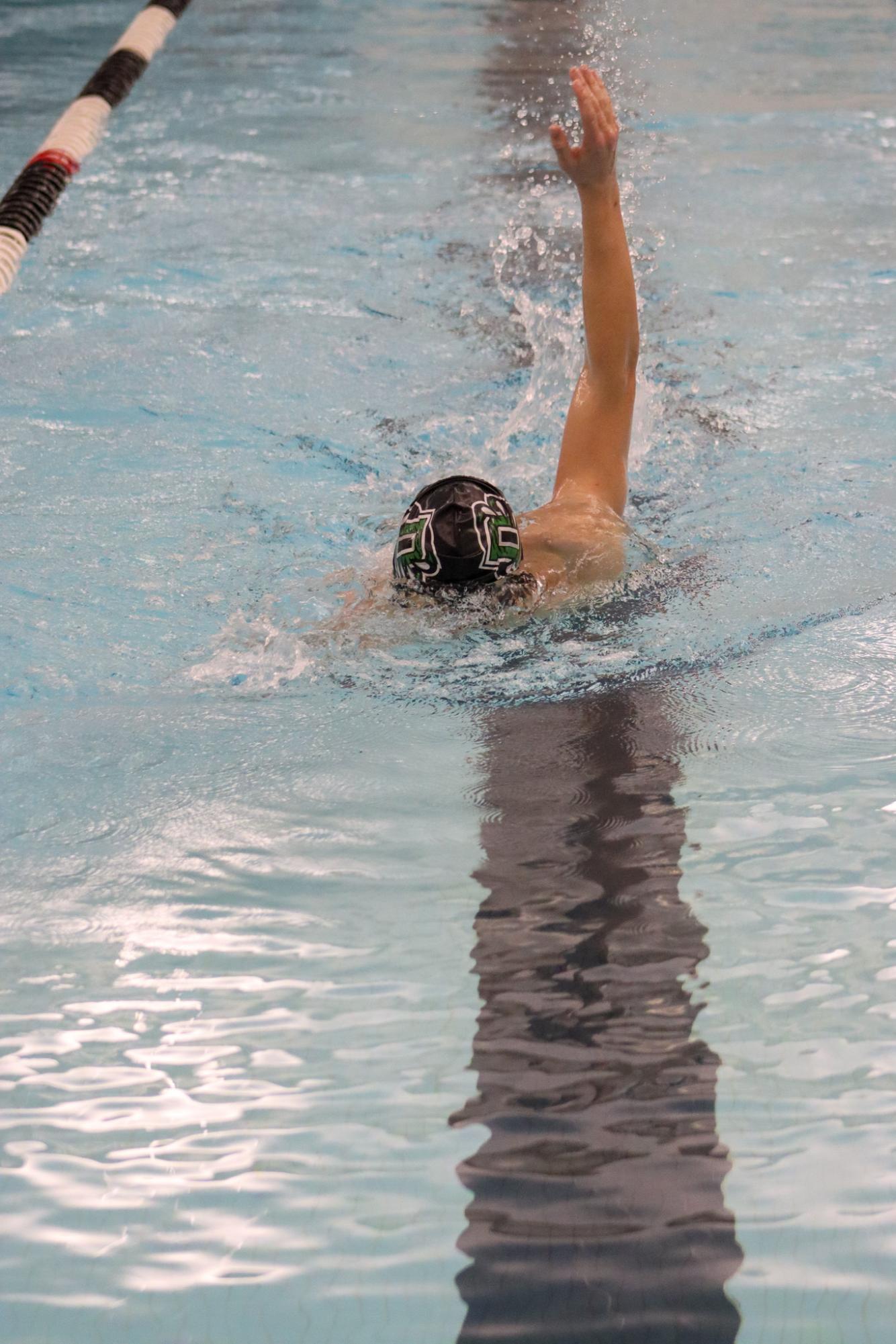 Boys varsity swim meet (Photos by Delainey Stephenson)
