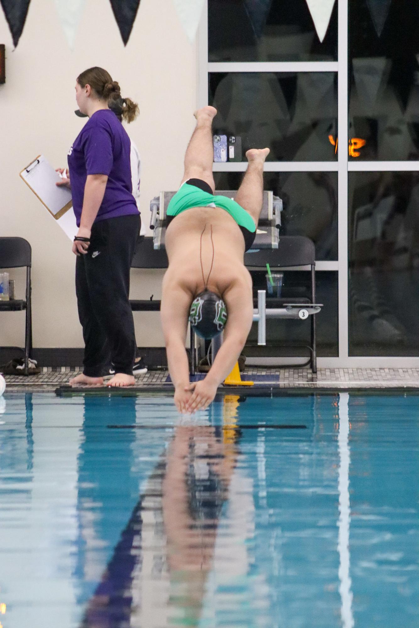 Boys varsity swim meet (Photos by Delainey Stephenson)