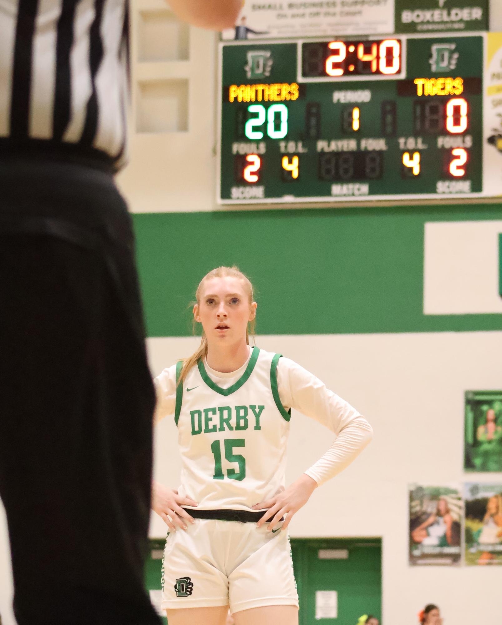 Girls varsity basketball vs. Eisenhower (Photos by Bree Stuhlsatz)