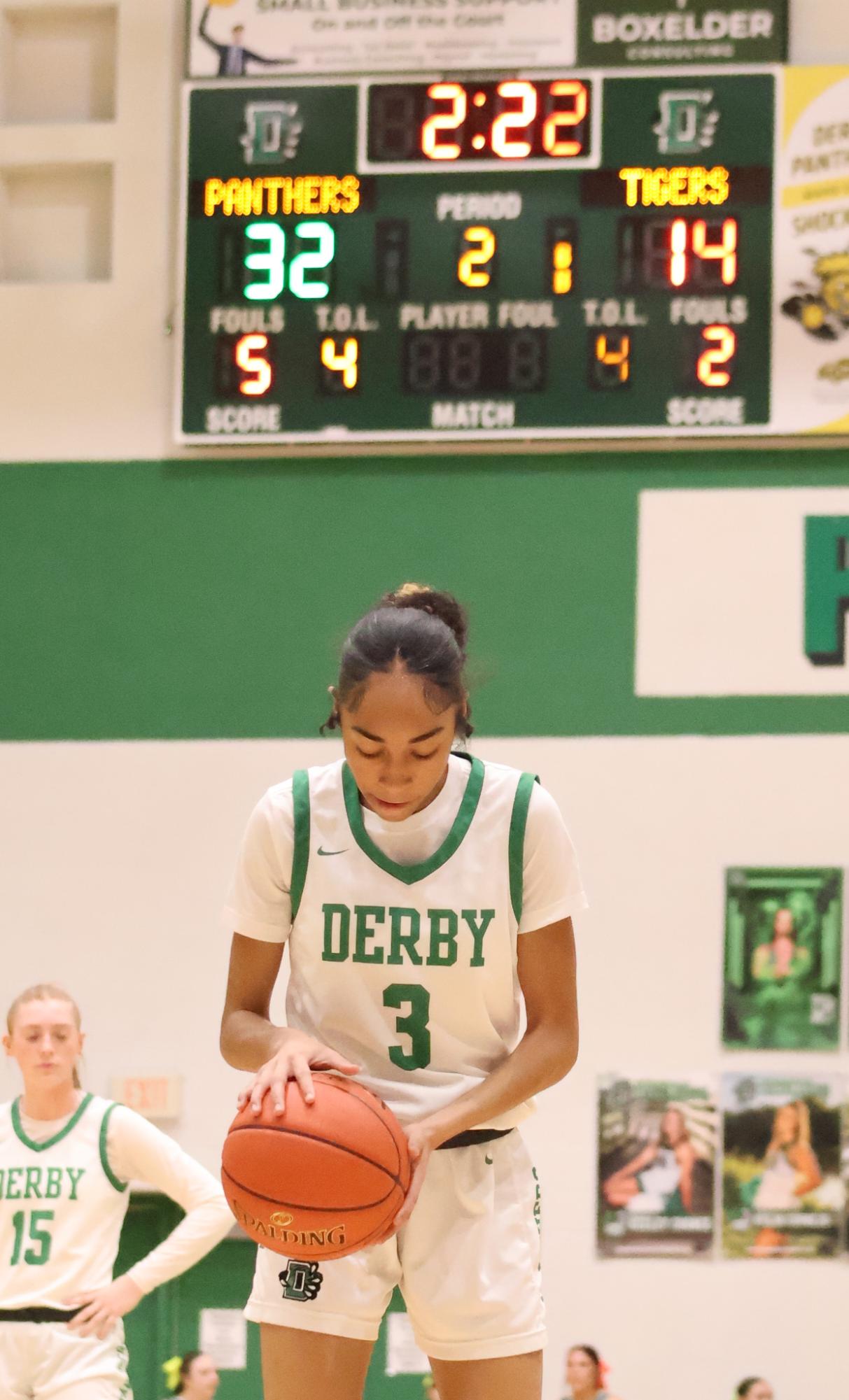 Girls varsity basketball vs. Eisenhower (Photos by Bree Stuhlsatz)