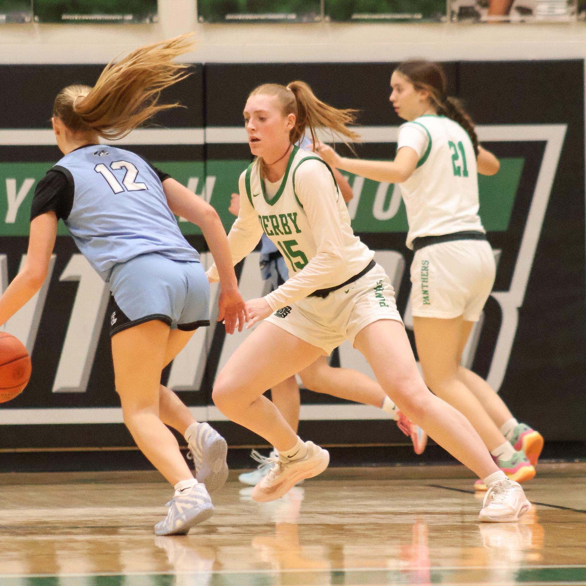 Girls varsity basketball vs. Eisenhower (Photos by Bree Stuhlsatz)