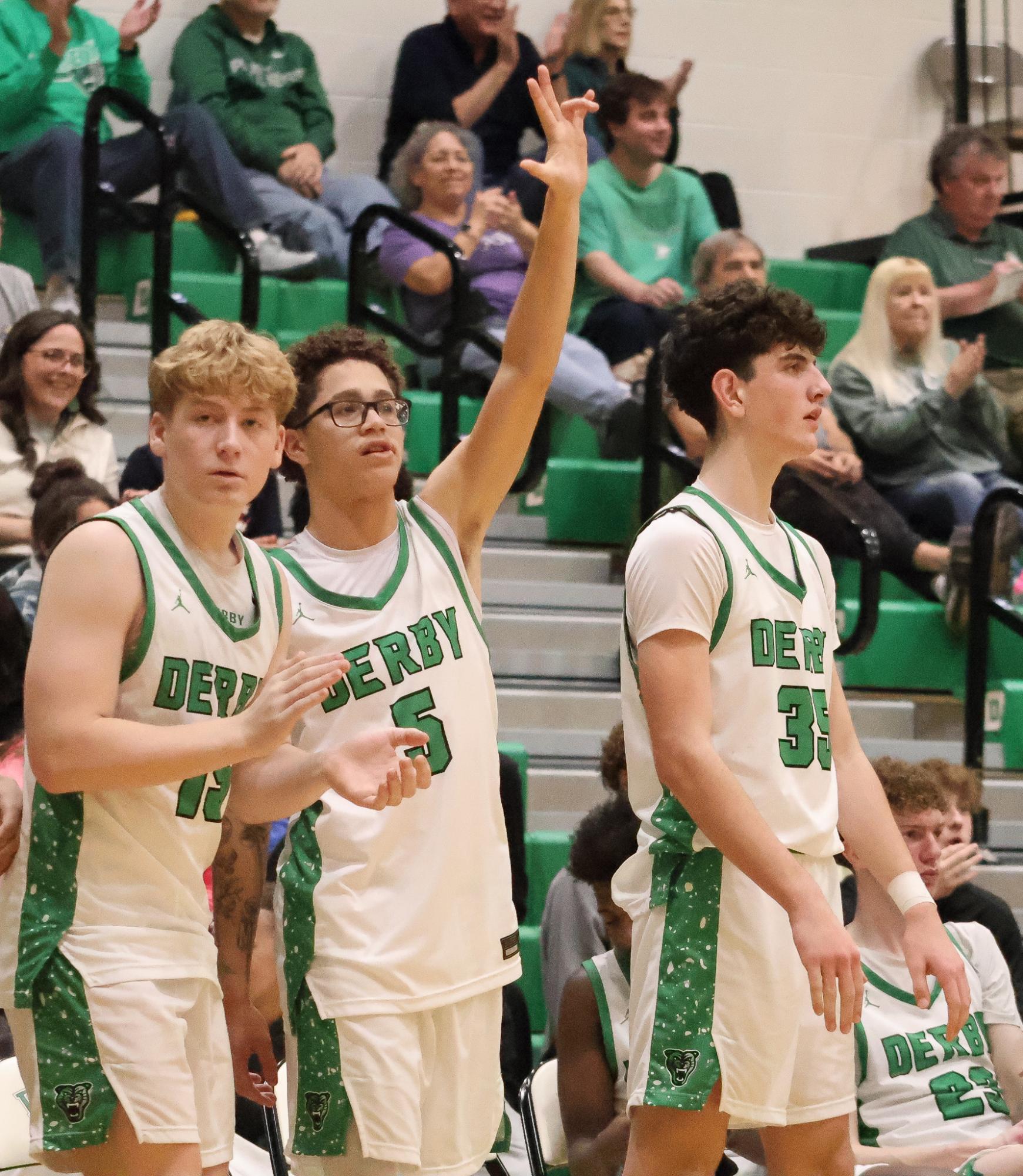Boys varsity basketball vs. Eisenhower (Photos by Bree Stuhlsatz)