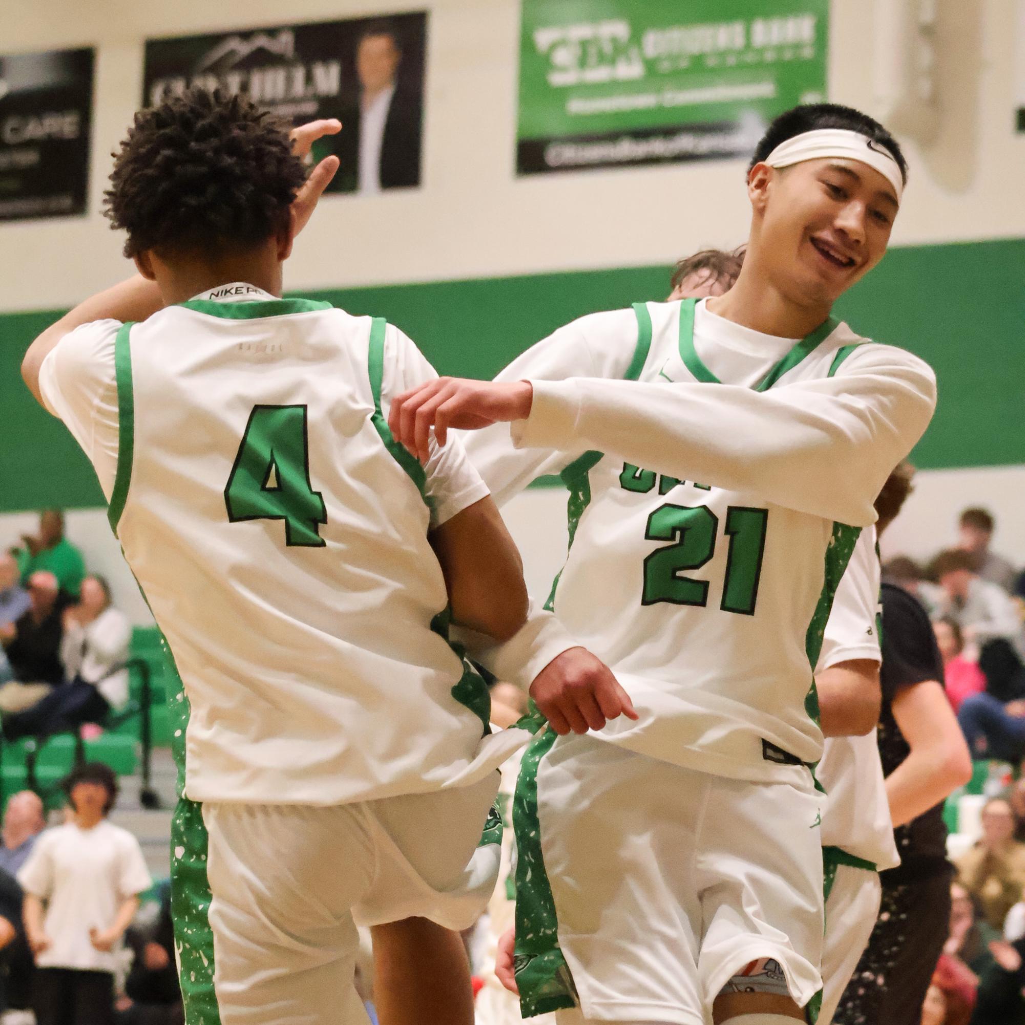 Varsity basketball vs Campus (Photos by Bree Stuhlsatz)