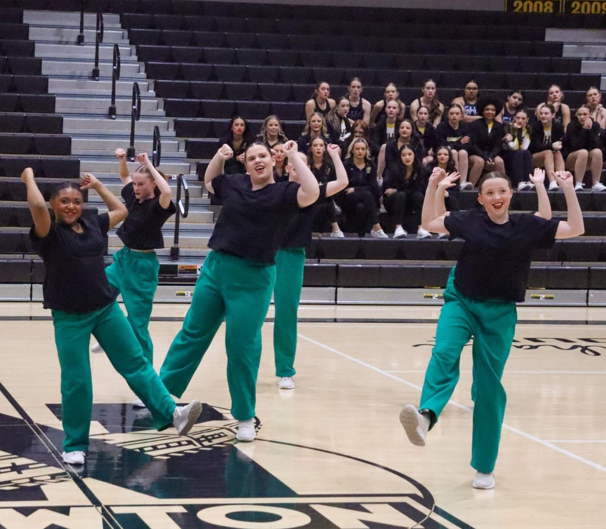 Dancers perform at Innovative dance classic competition on February 21.