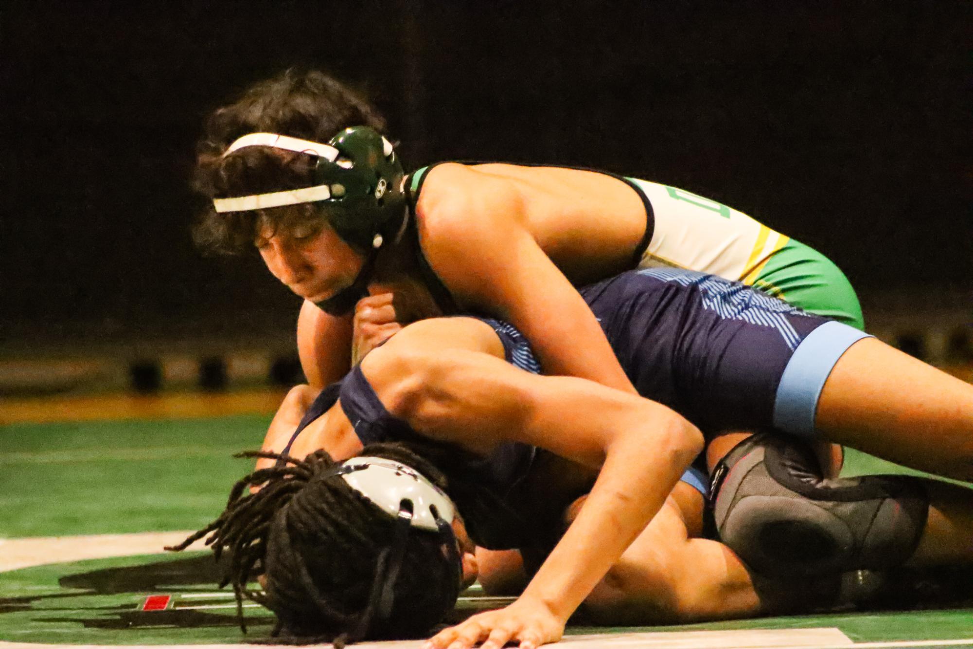 Varsity Wrestling Duals (By Ava Phouangmala)