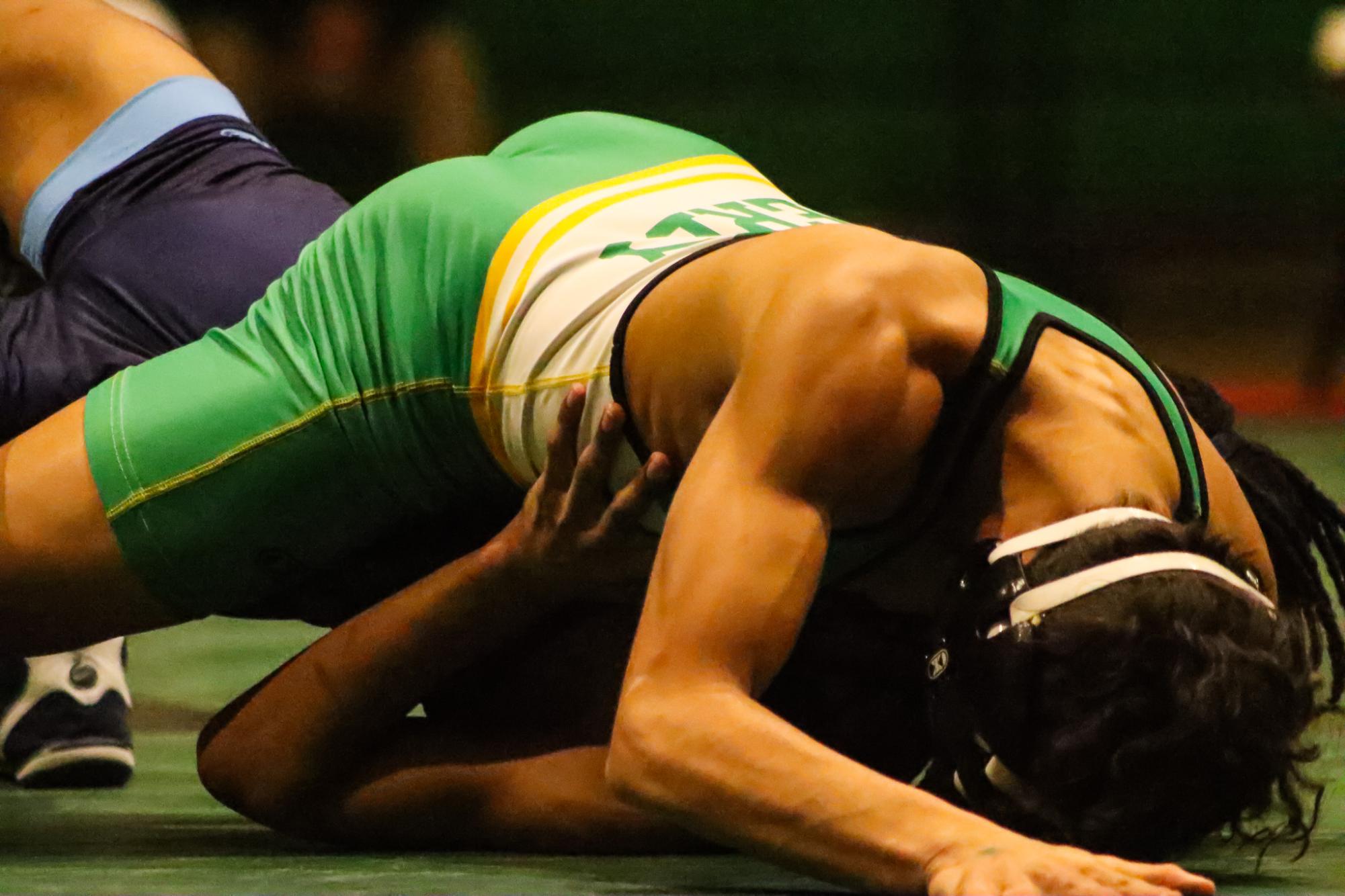 Varsity Wrestling Duals (By Ava Phouangmala)