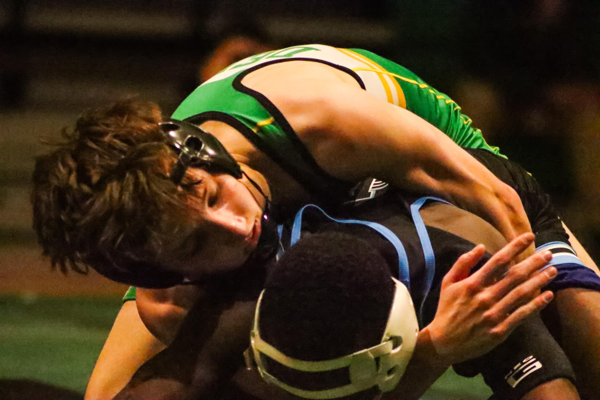 Varsity Wrestling Duals (By Ava Phouangmala)