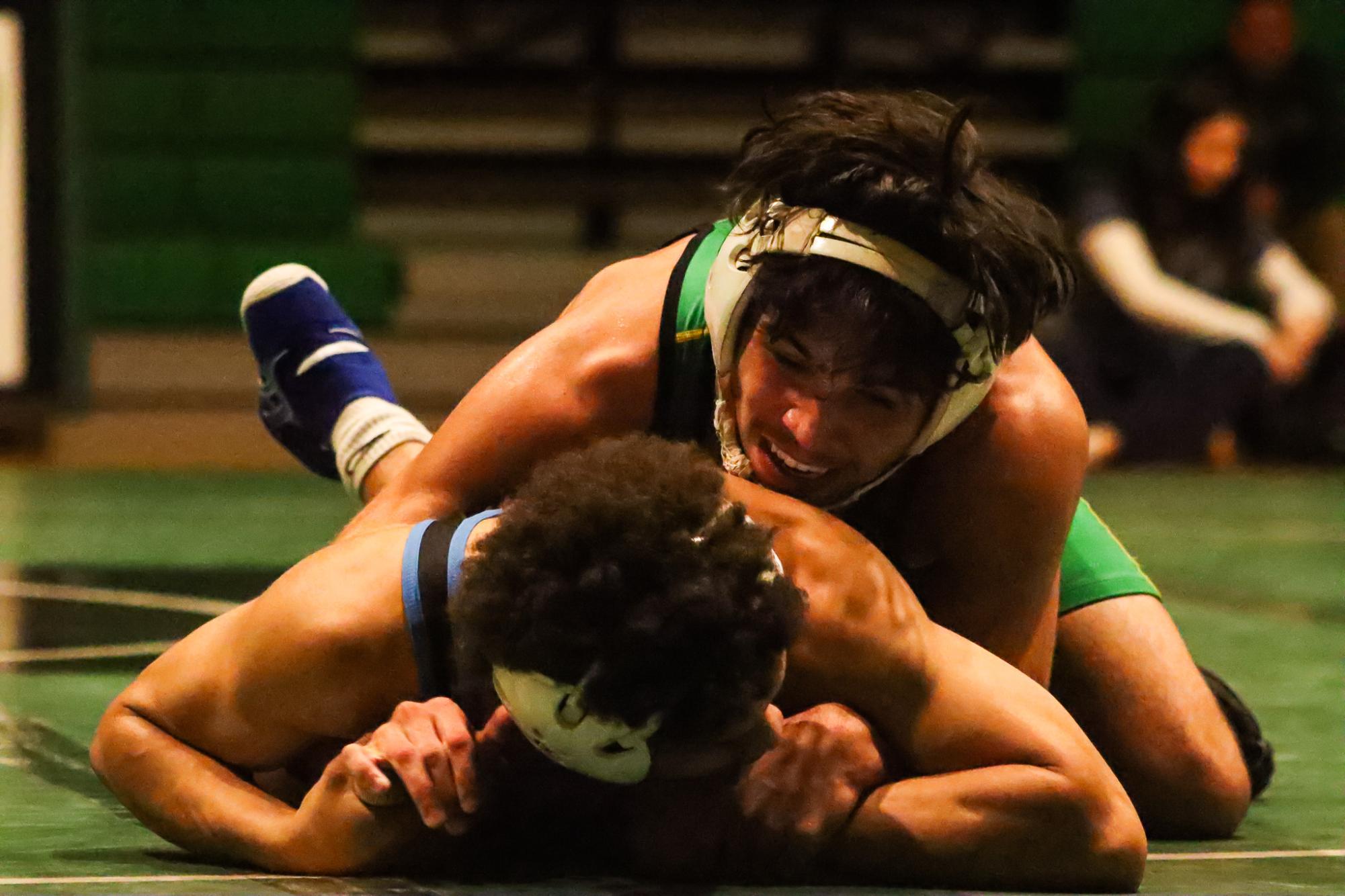 Varsity Wrestling Duals (By Ava Phouangmala)