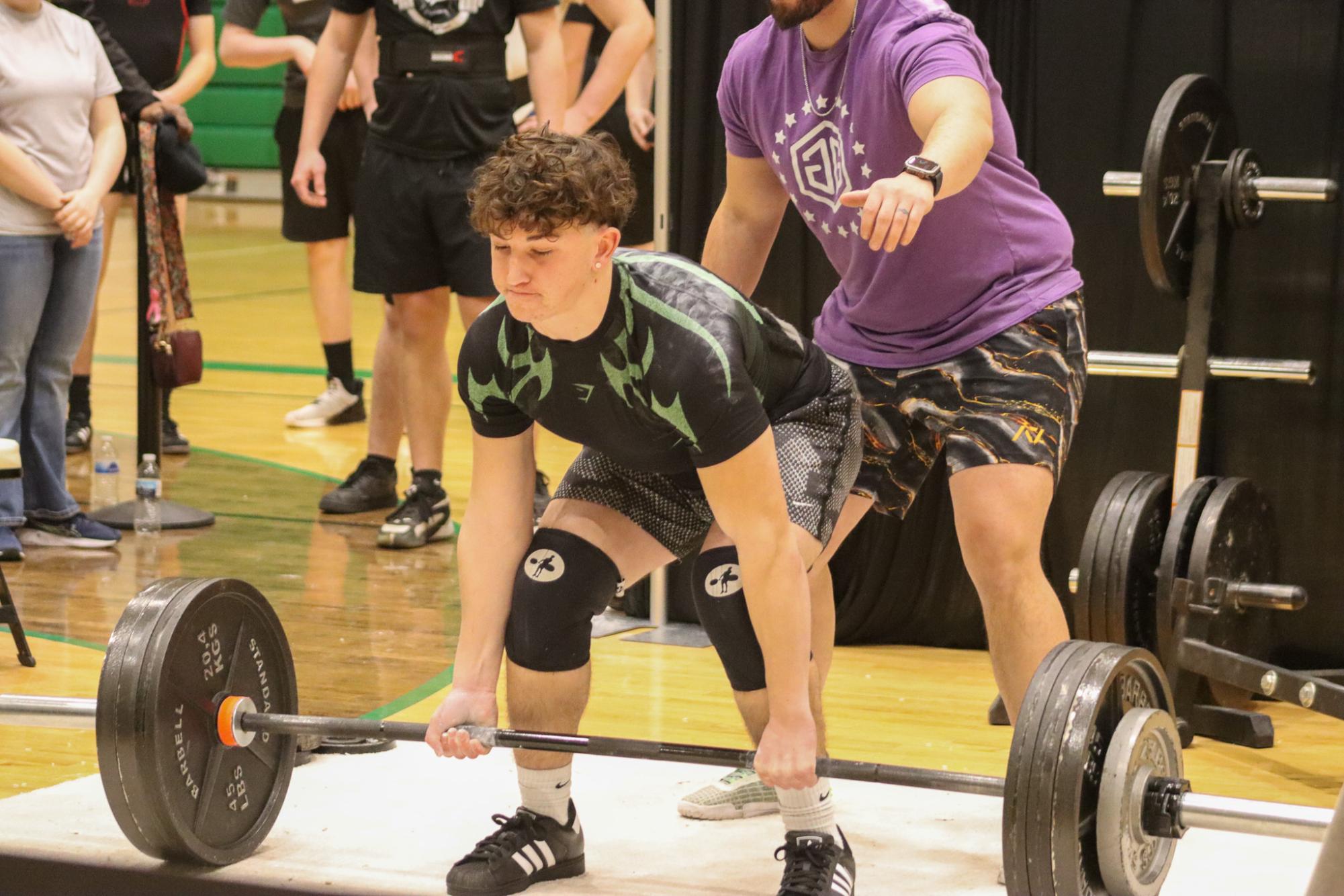 Powerlifting meet (Photos by Delainey Stephenson)