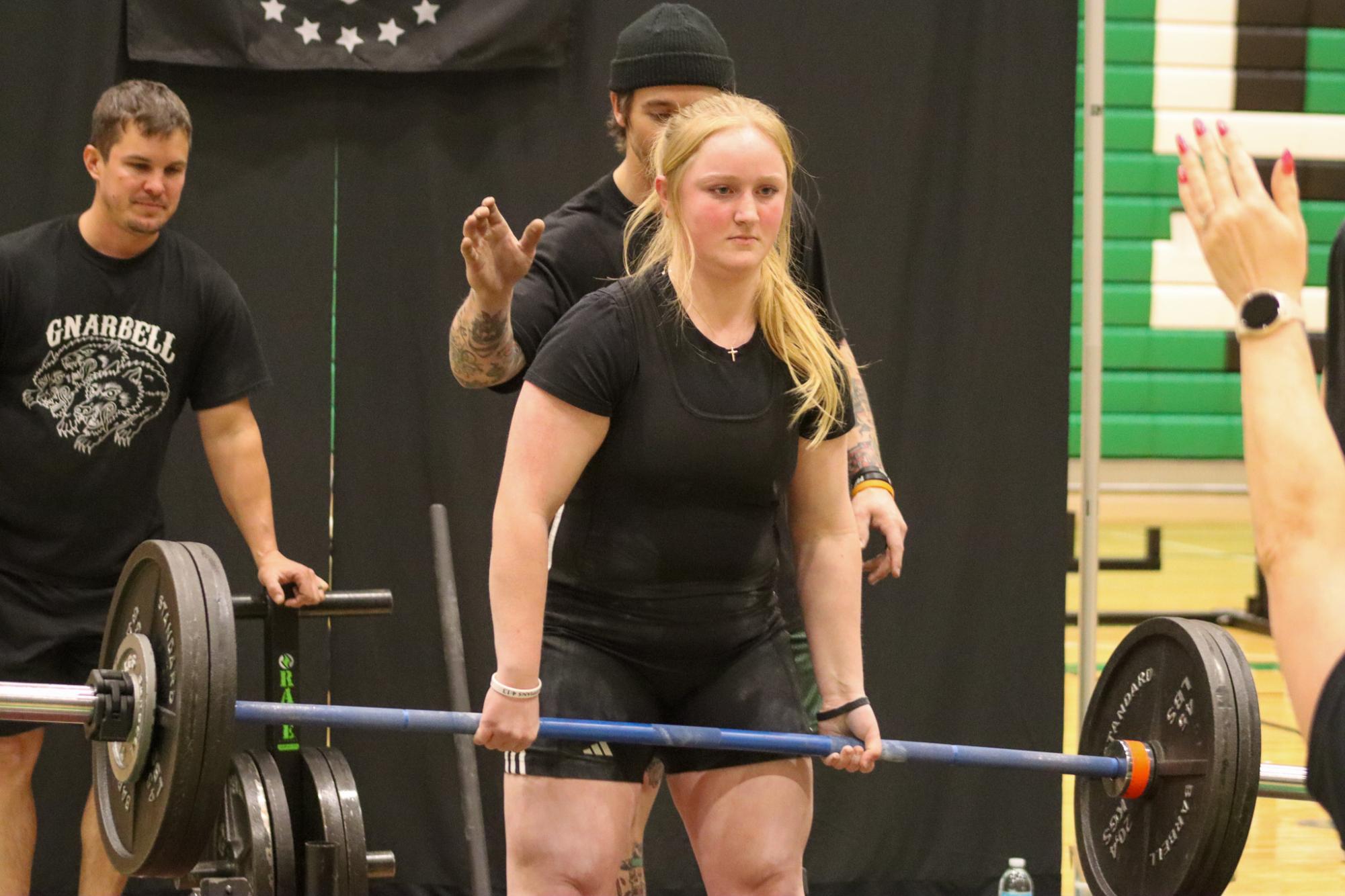Powerlifting meet (Photos by Delainey Stephenson)