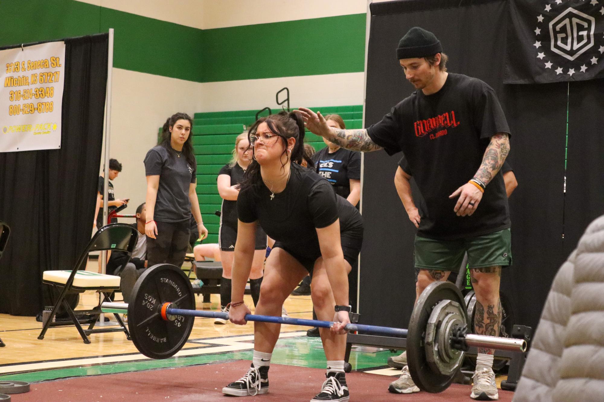 Powerlifting meet (Photos by Delainey Stephenson)