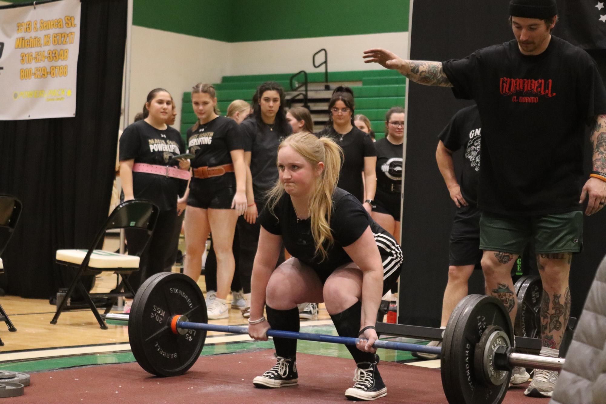 Powerlifting meet (Photos by Delainey Stephenson)