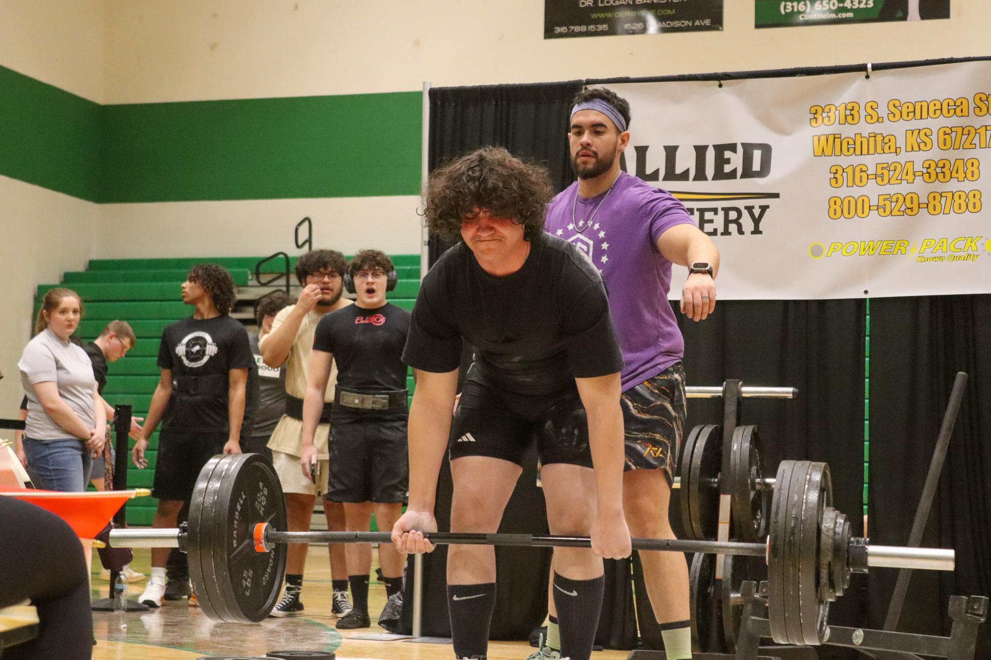 Powerlifting meet (Photos by Delainey Stephenson)