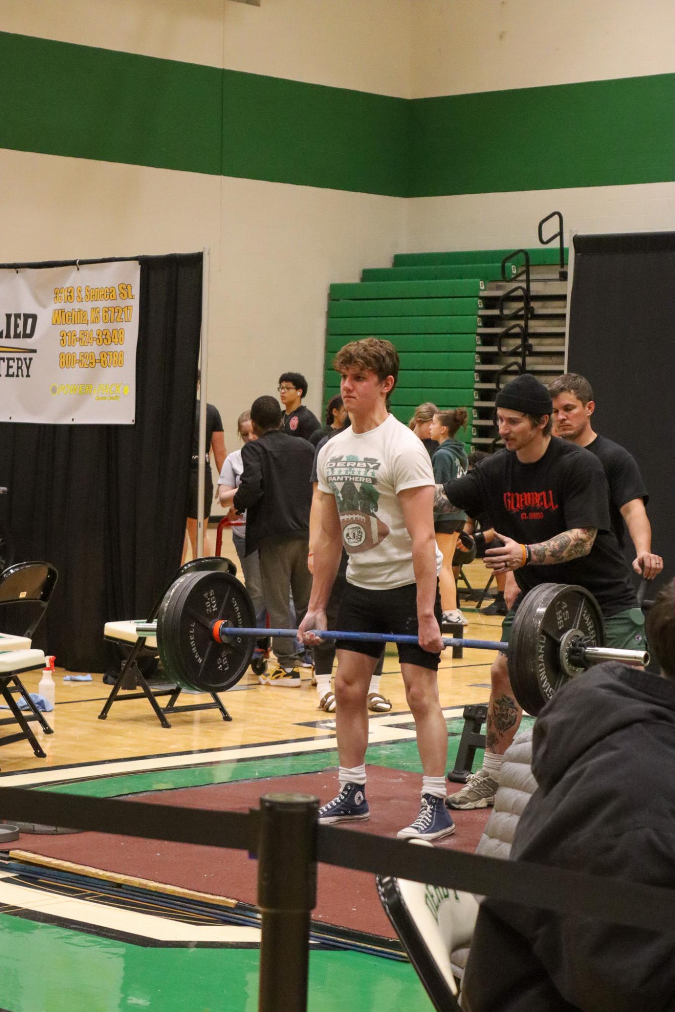 Powerlifting meet (Photos by Delainey Stephenson)