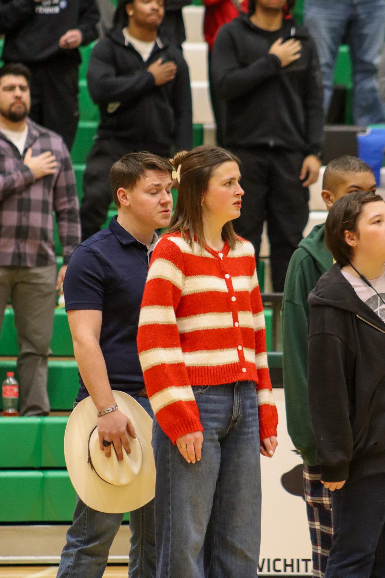 Boys varsity basketball vs. Eisenhower (Photos by Delainey Stephenson)
