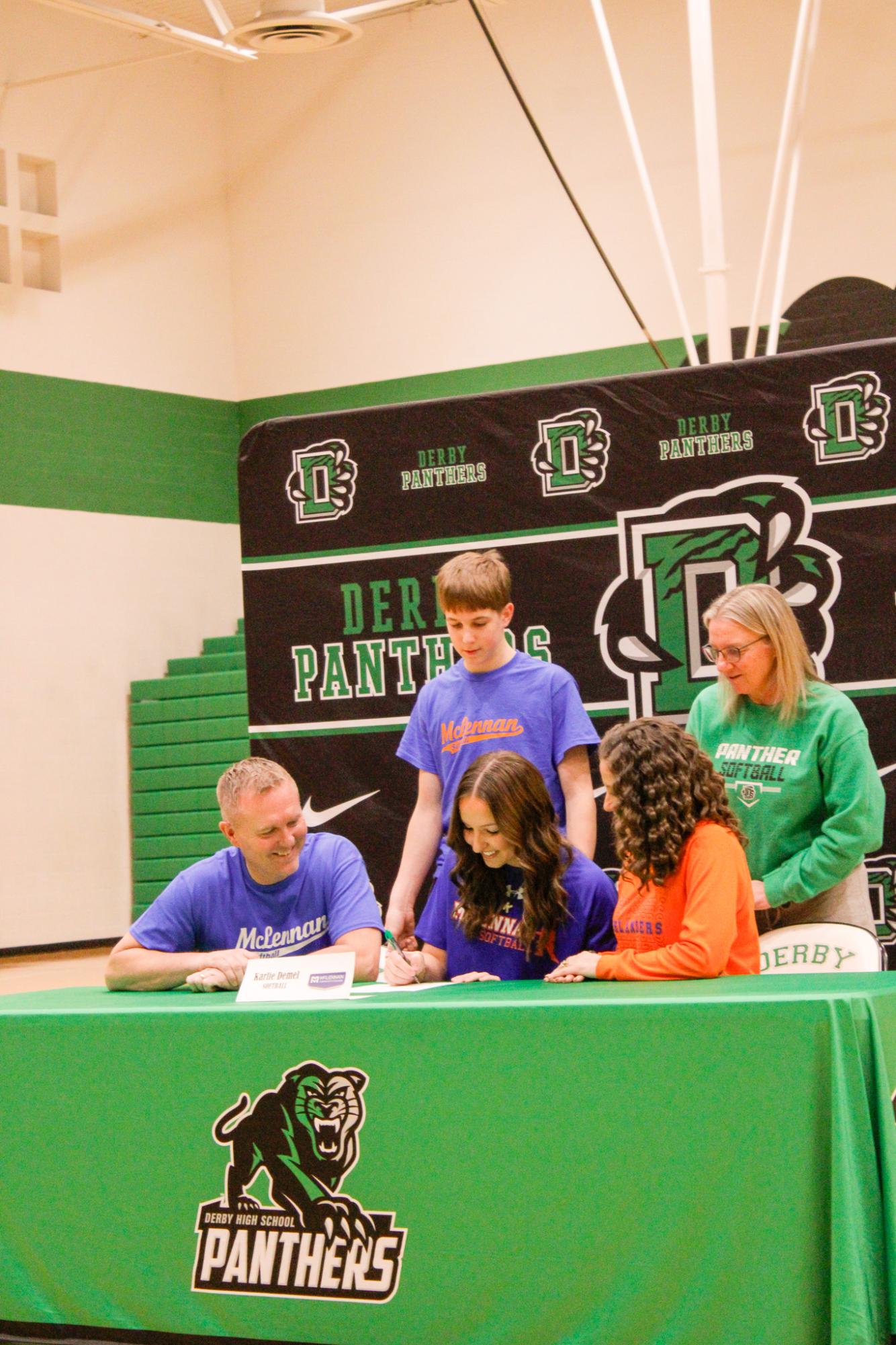 Signing day (Photos by Aniyah Owens)