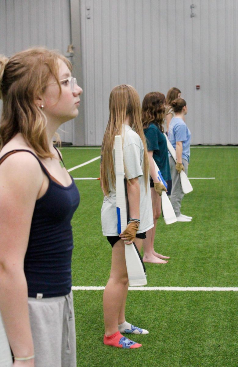 Winter Guard Practice (Photos by Janie Edwards)