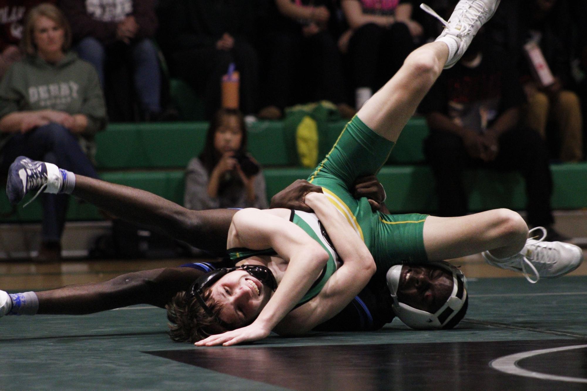 Boy varsity vs East wrestling duals (Photos by Isadora Colgrove)