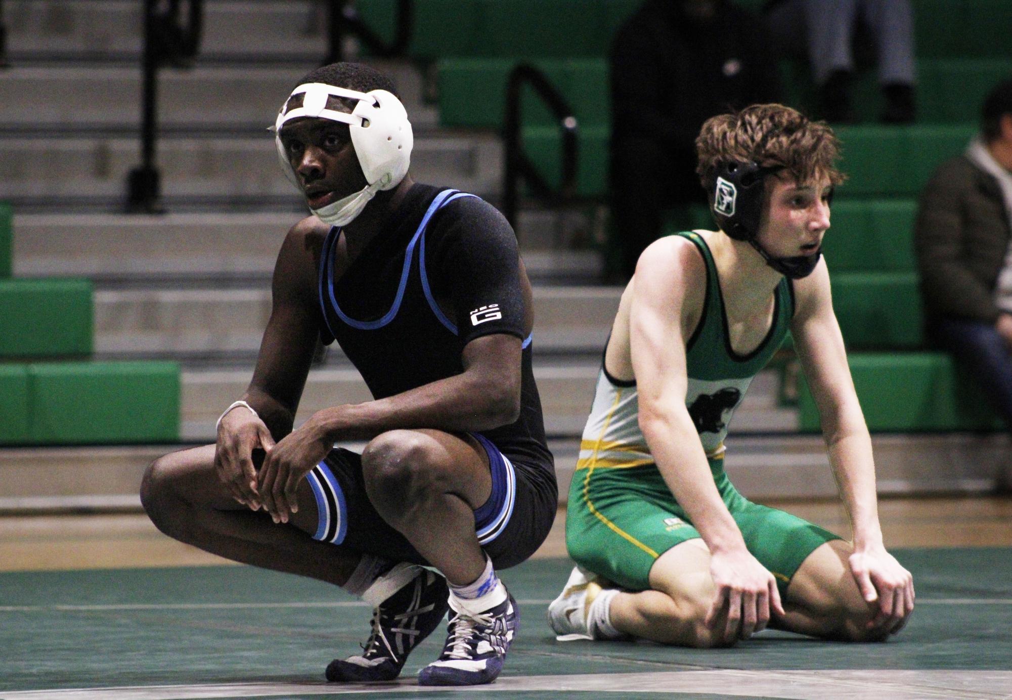 Boy varsity vs East wrestling duals (Photos by Isadora Colgrove)