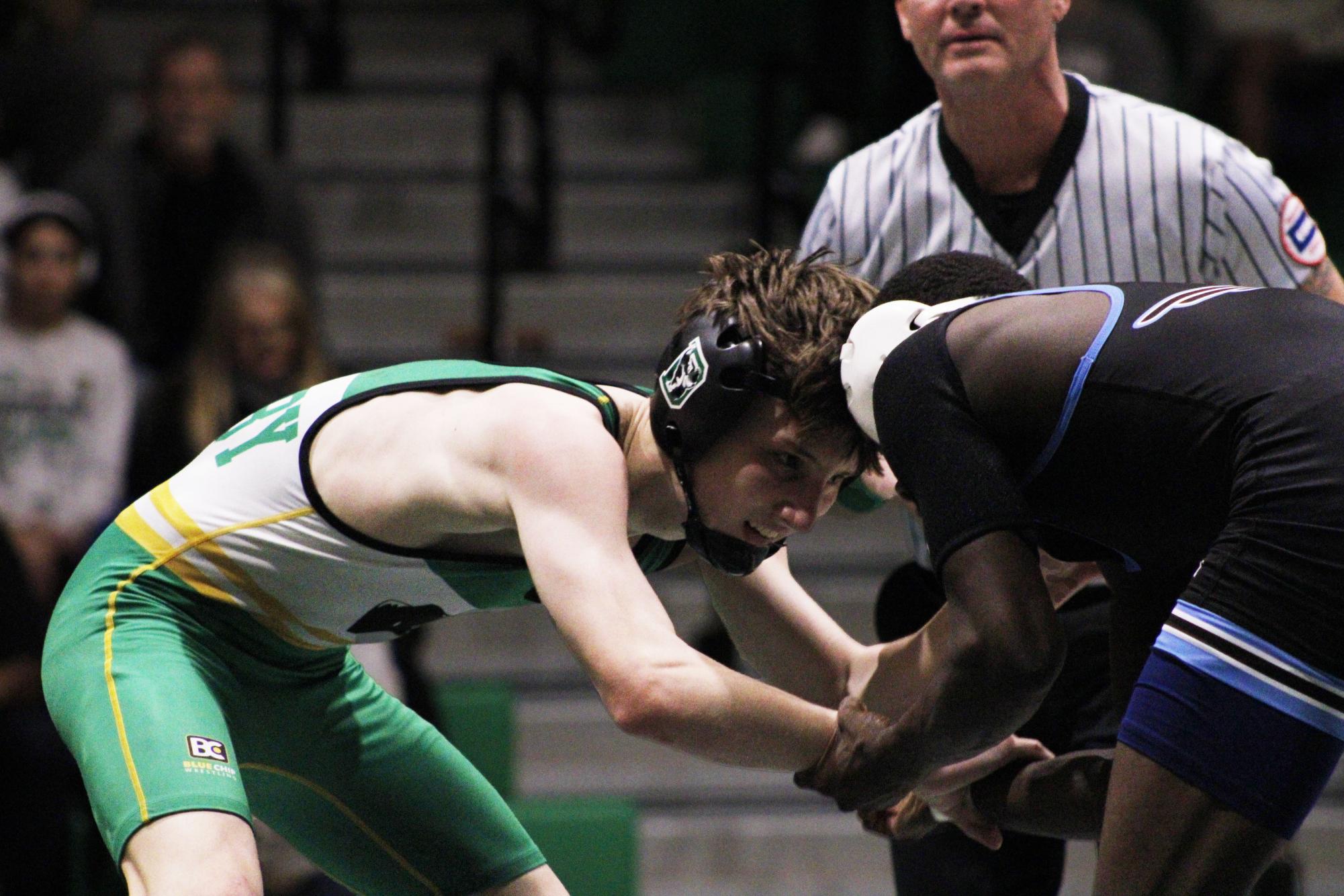 Boy varsity vs East wrestling duals (Photos by Isadora Colgrove)