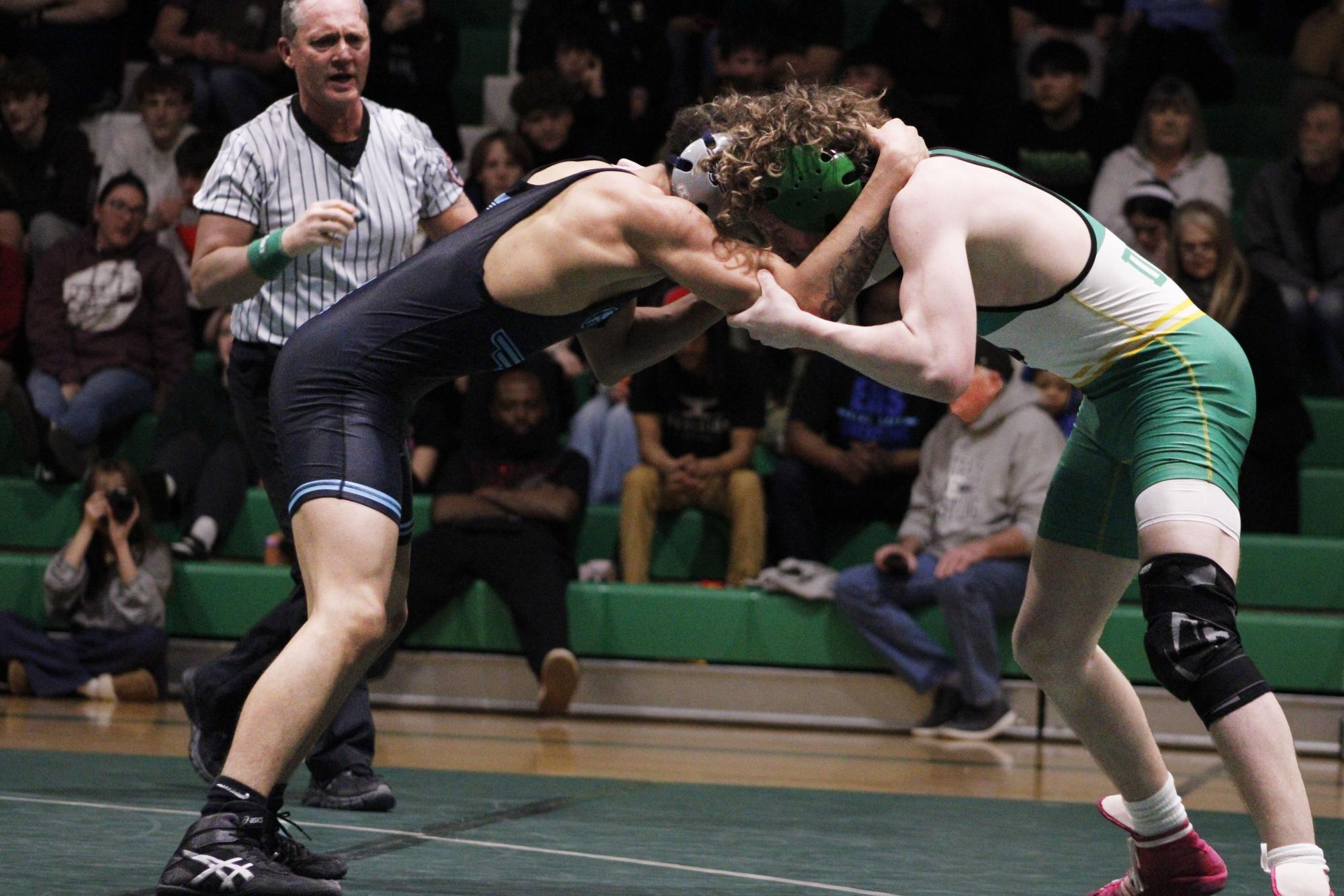 Boy varsity vs East wrestling duals (Photos by Isadora Colgrove)