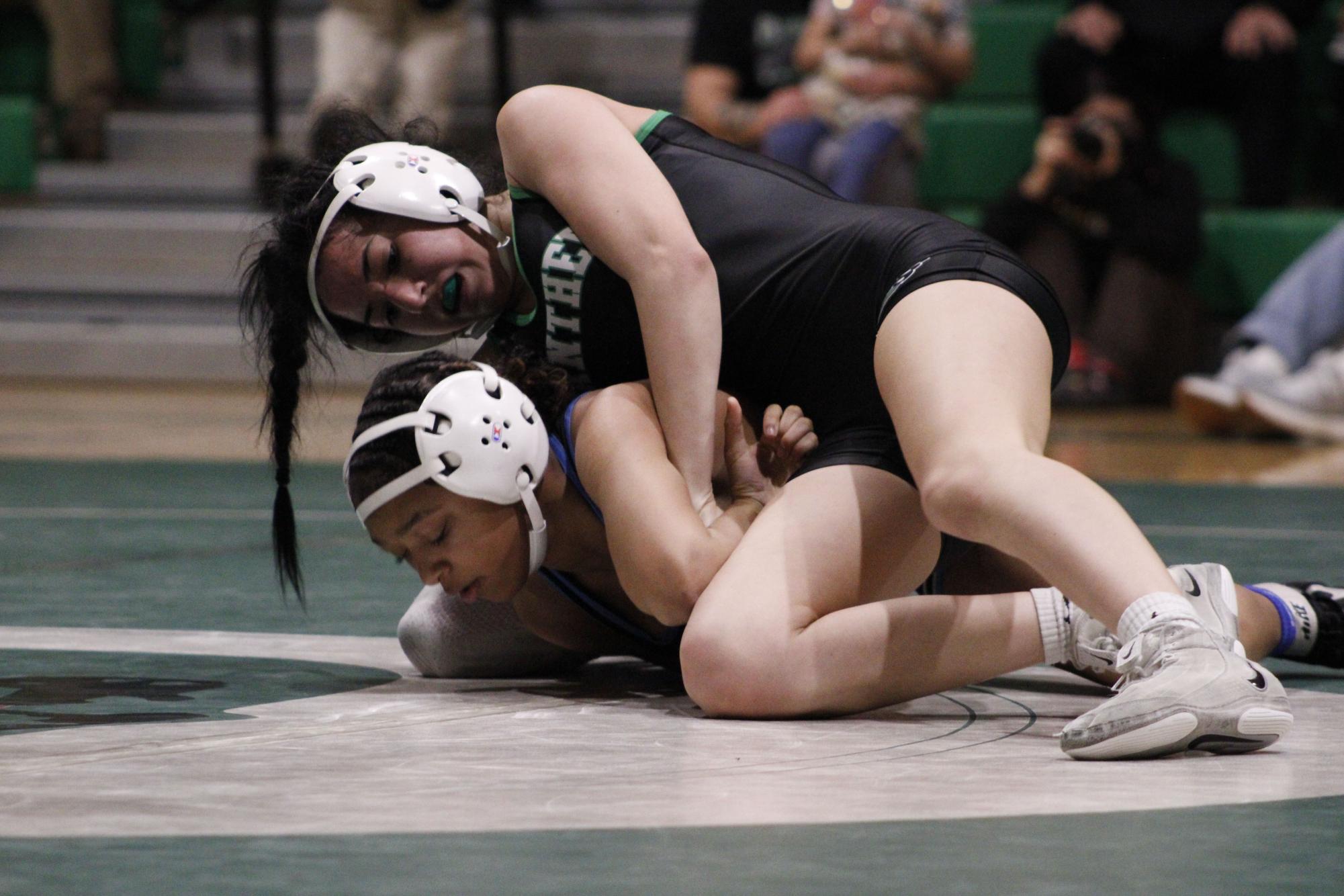 Girls varsity vs East wrestling duals (Photos by Isadora Colgrove)