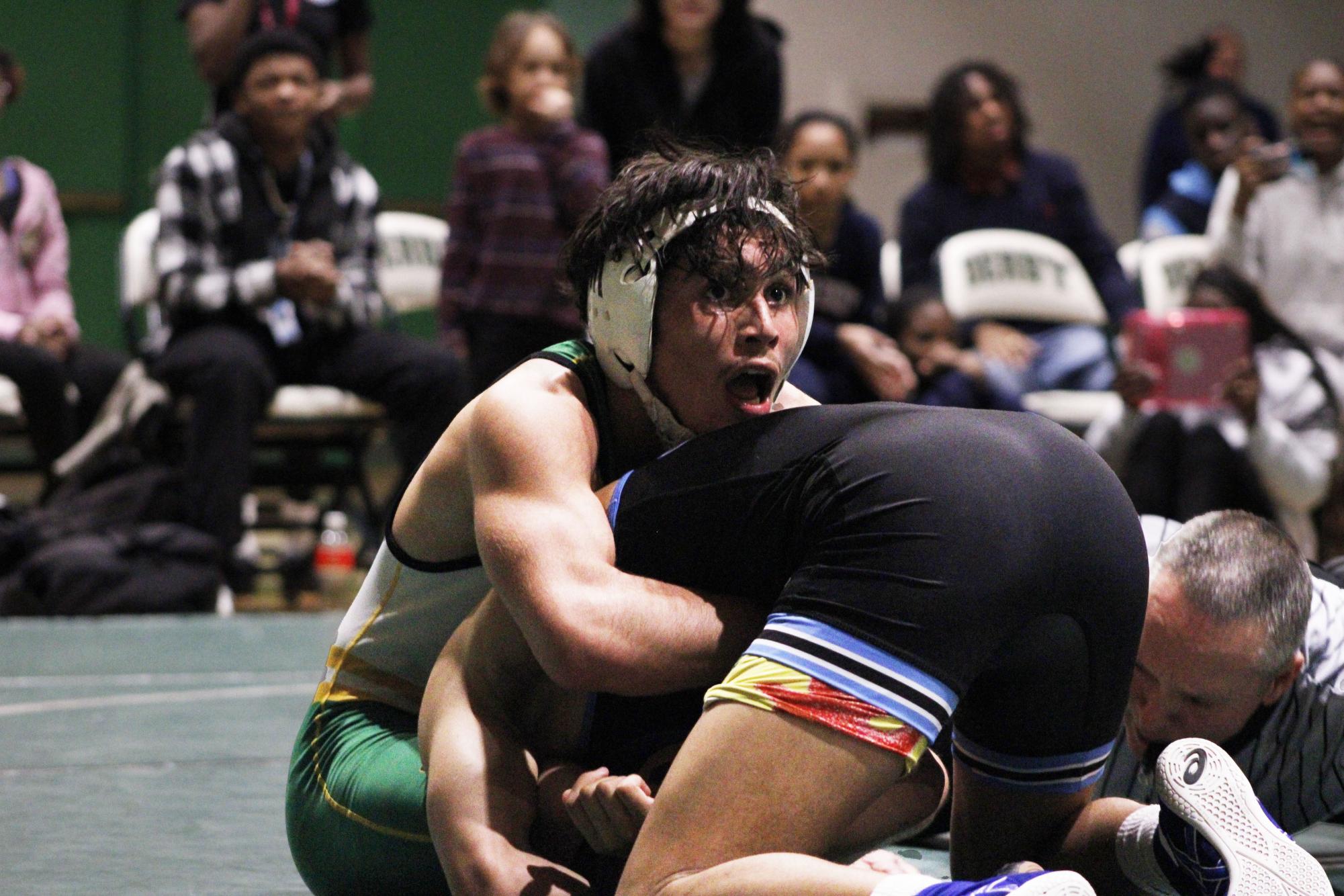 Boy varsity vs East wrestling duals (Photos by Isadora Colgrove)