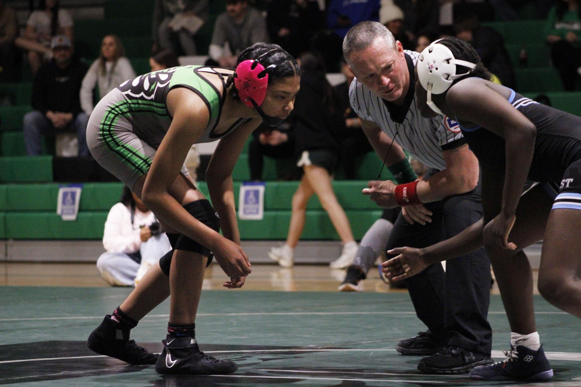 Girls varsity vs East wrestling duals (Photos by Isadora Colgrove)