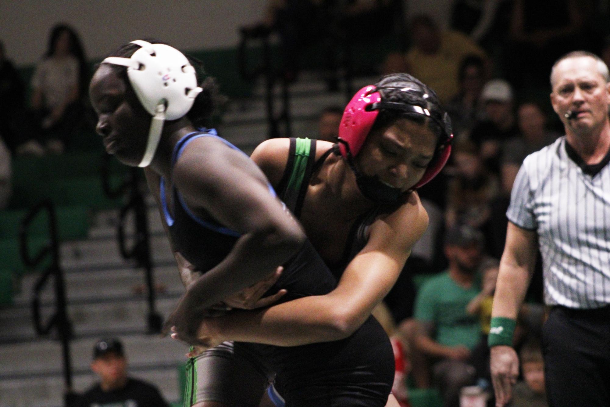 Girls varsity vs East wrestling duals (Photos by Isadora Colgrove)